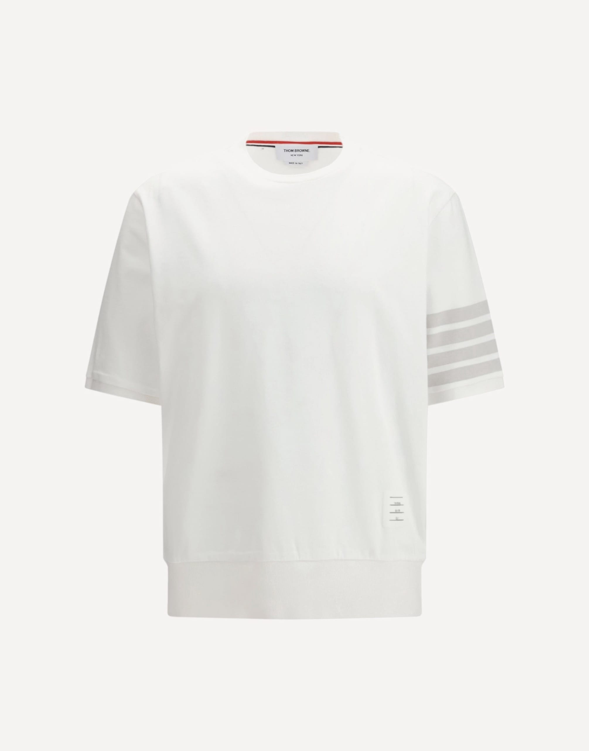 Thom Browne 4-Bar Cotton Jersey T-Shirt