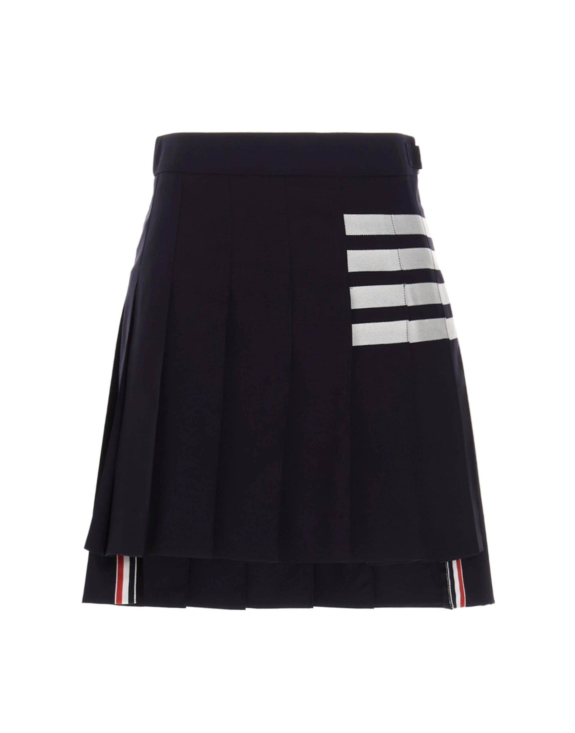 Thom Browne Thom Browne 4 Bar Mini Skirt