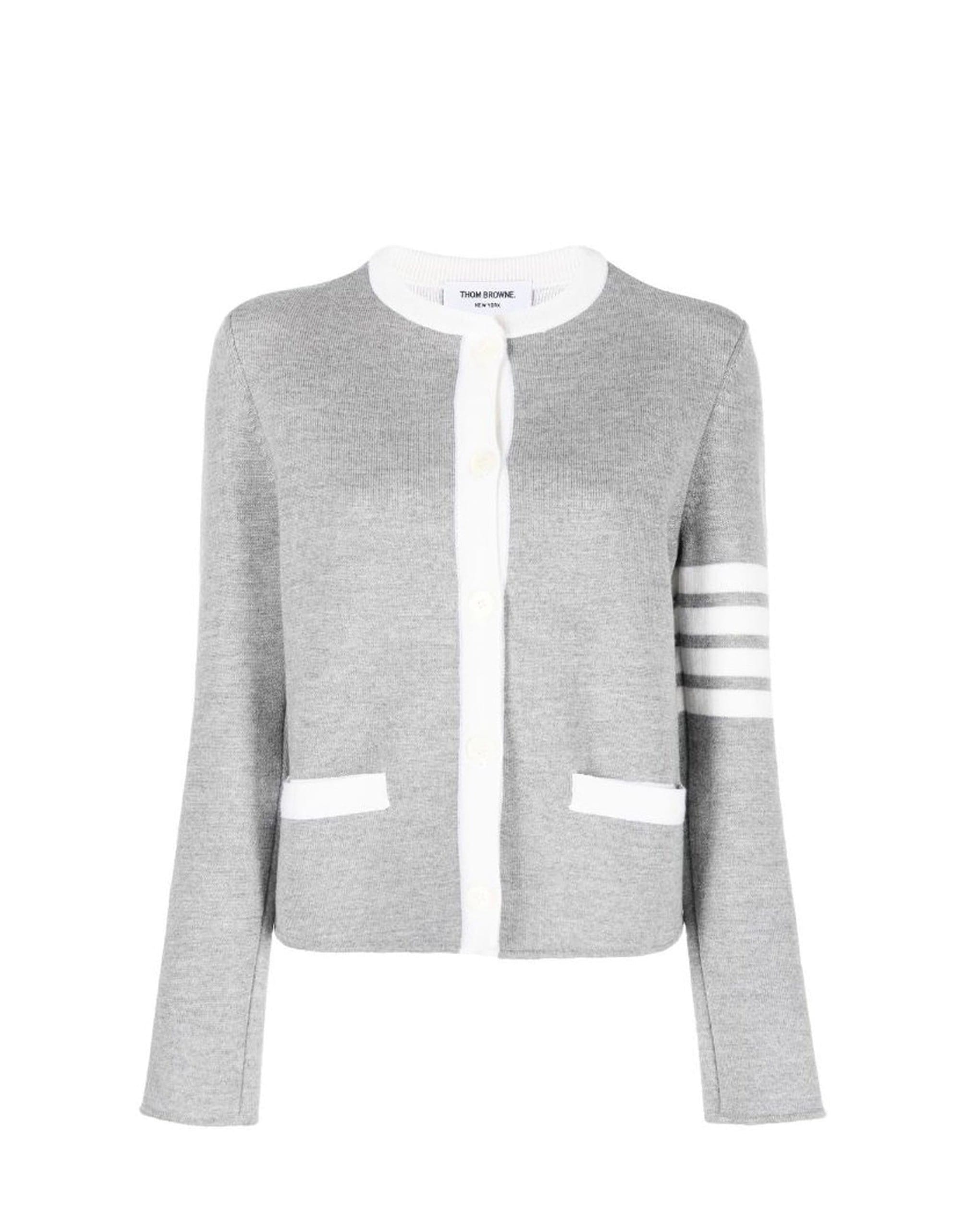 Thom Browne 4-Bar Stripe Cardigan