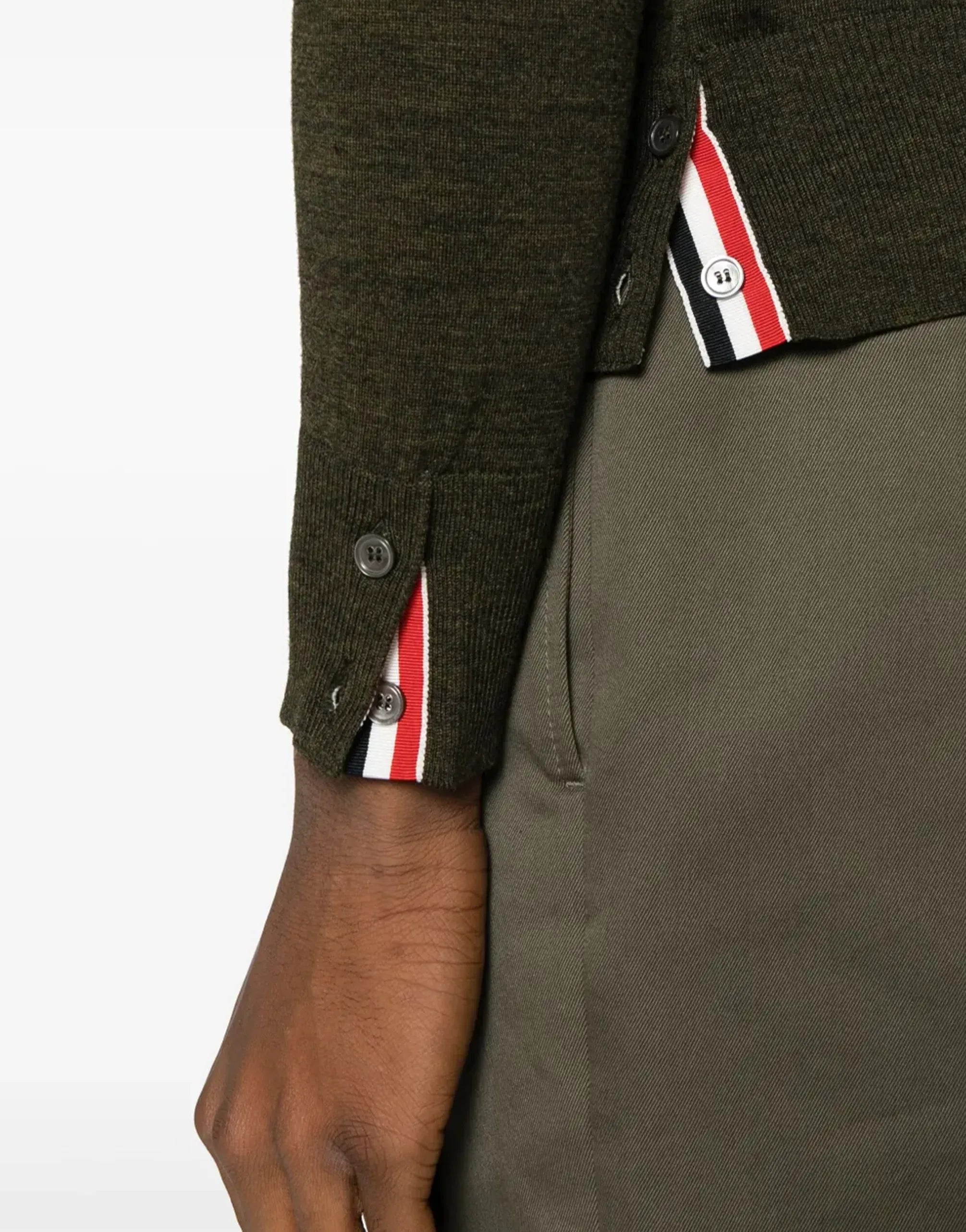 Thom Browne Thom Browne 4-Bar Wool Sweater