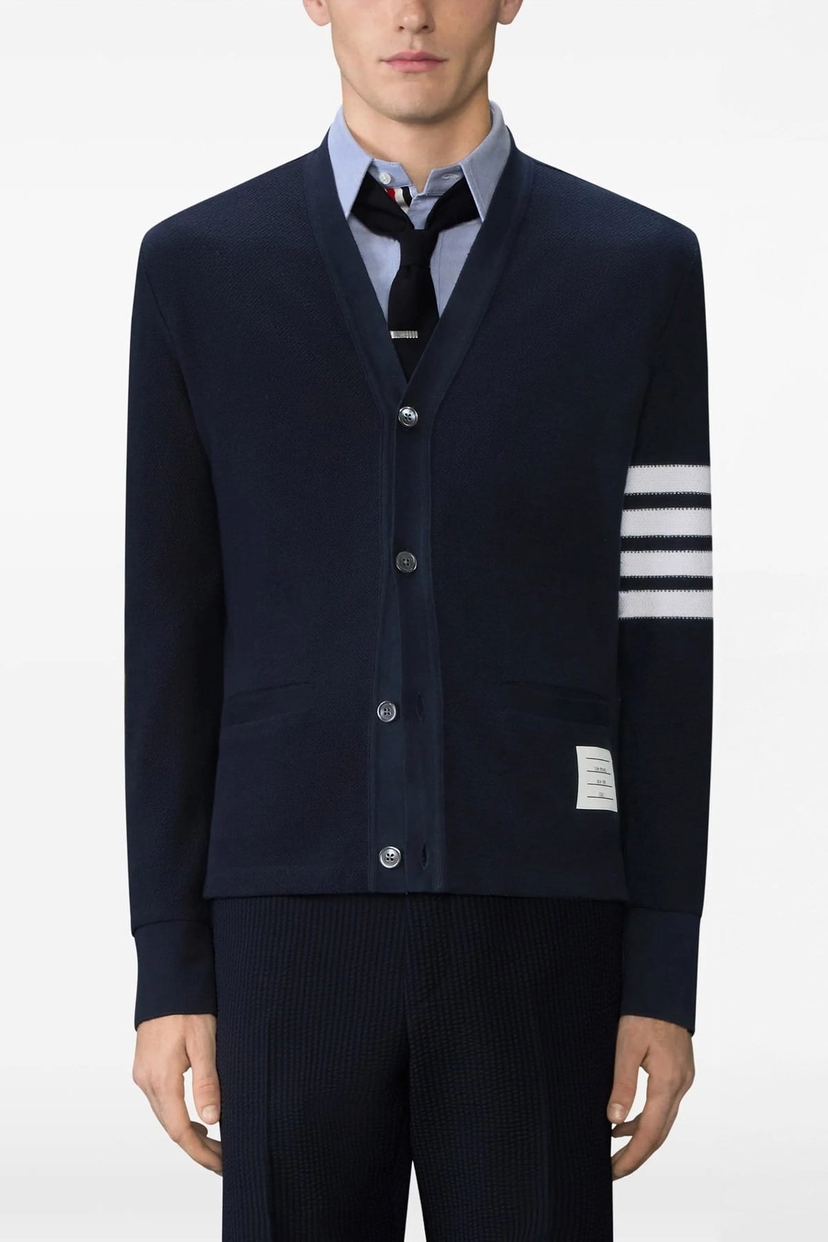 Thom Browne 4BAR Cardigan - alternate view