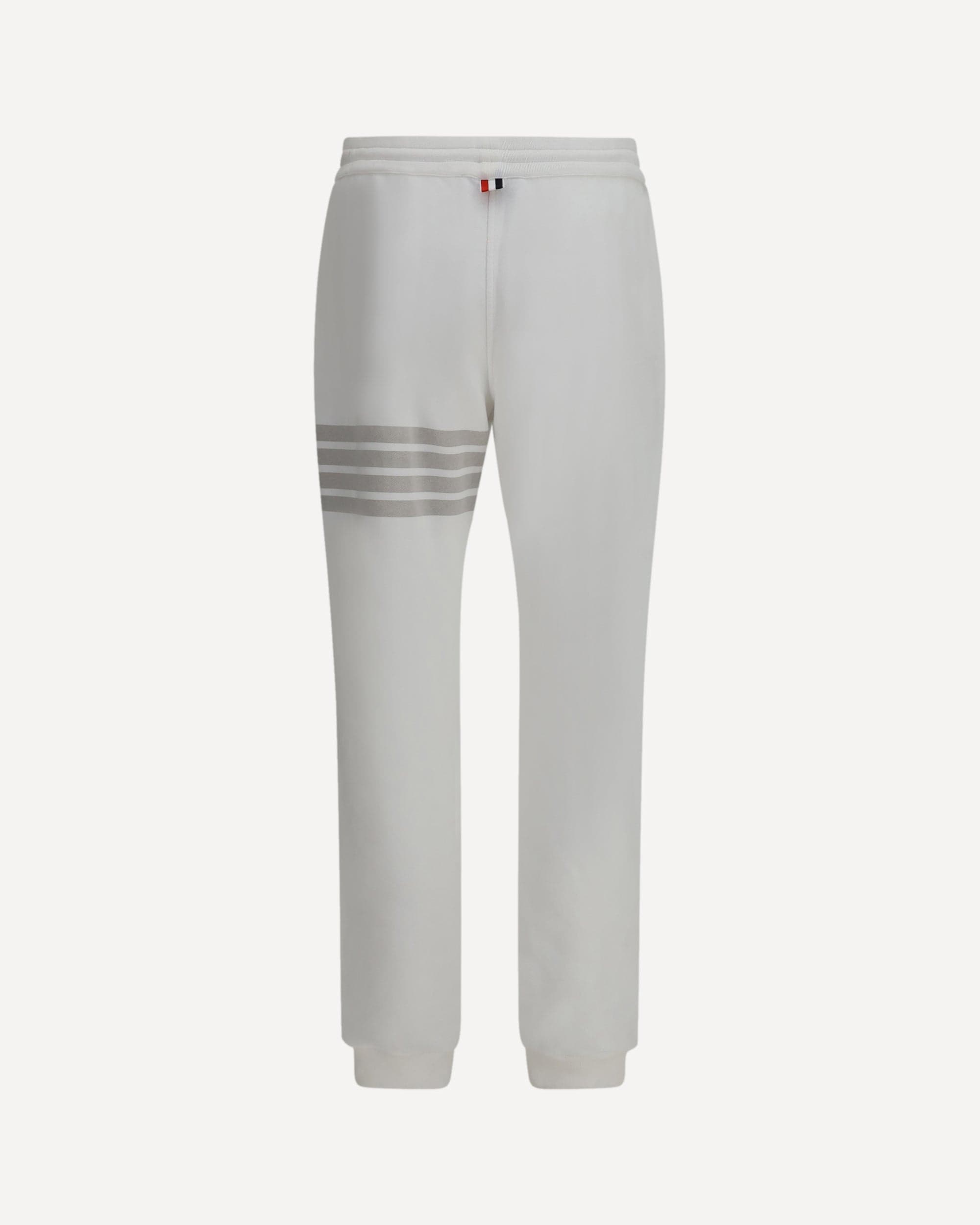 Thom Browne Cotton Sweatpants With Elastic Drawstring