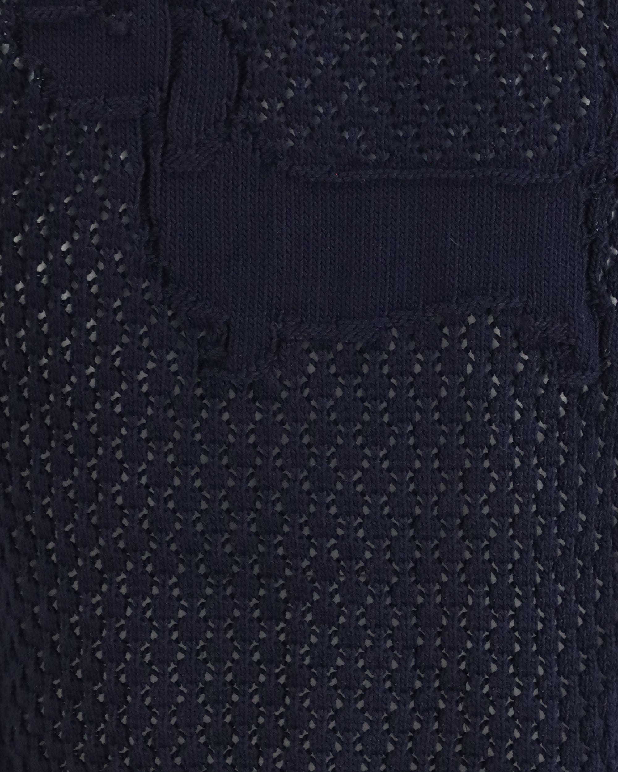 Thom Browne Hector Pointelle Short-Sleeve Cardigan