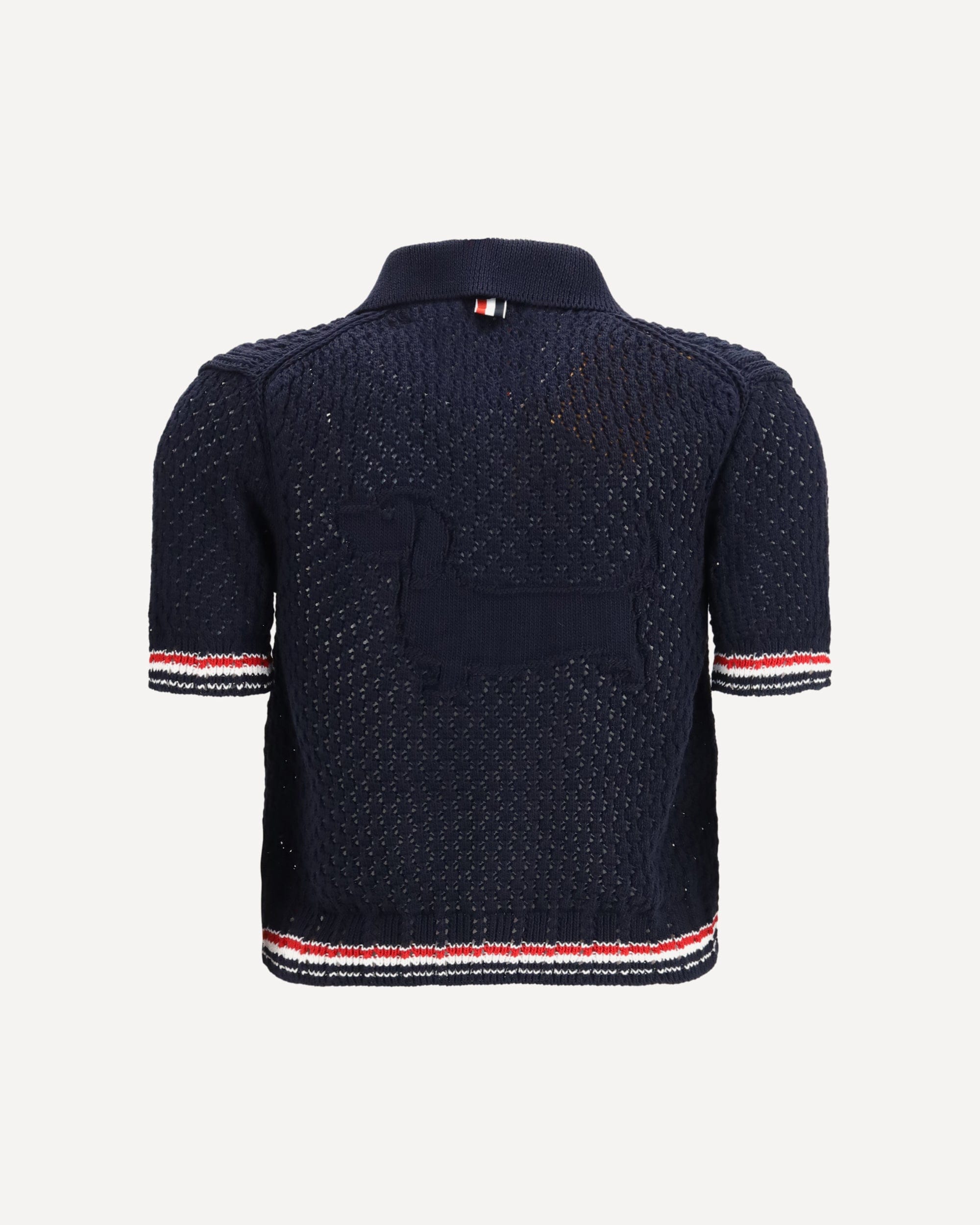 Hector Pointelle-Cardigan mit kurzen Ärmeln - alternate view