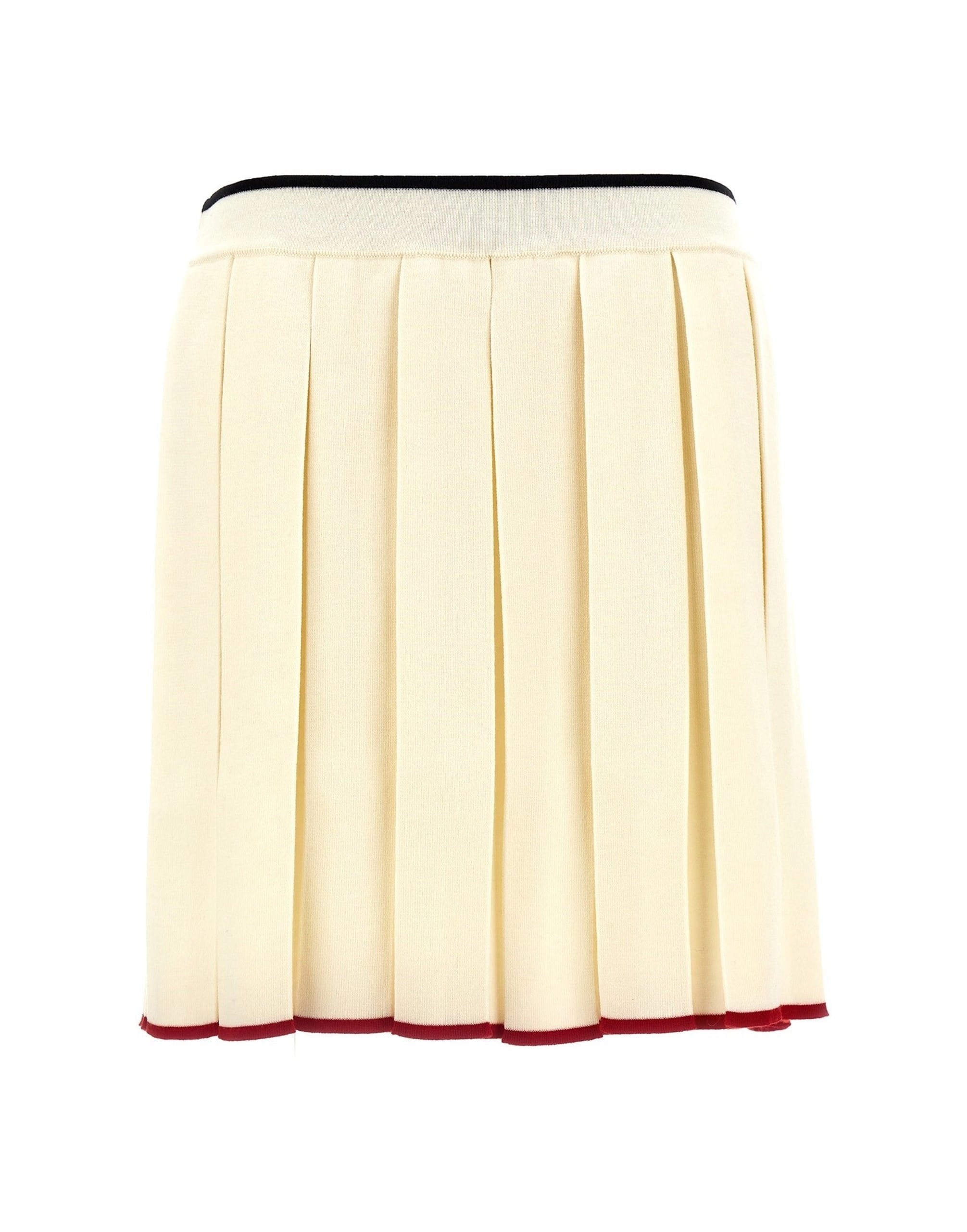 Thom Browne Thom Browne Knitted Pleated Skirt