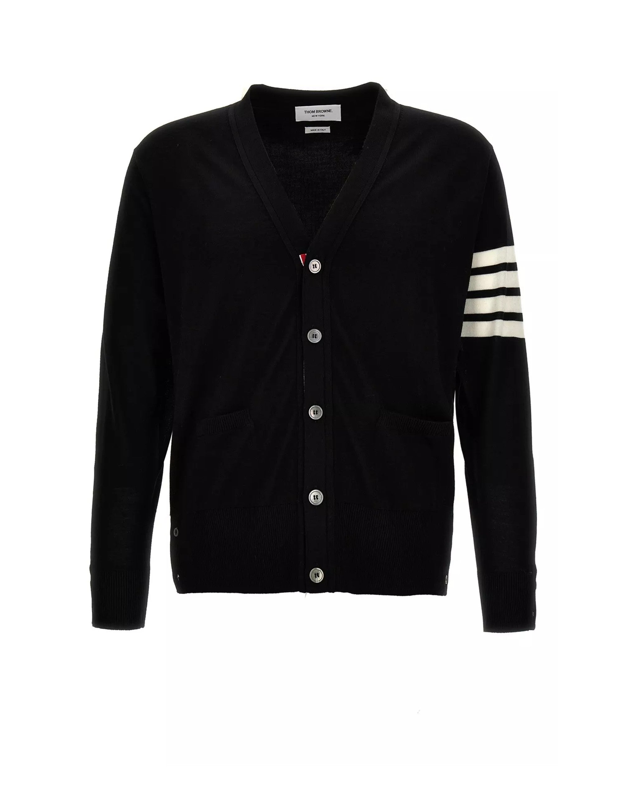 Cardigan en laine mérinos Thom Browne