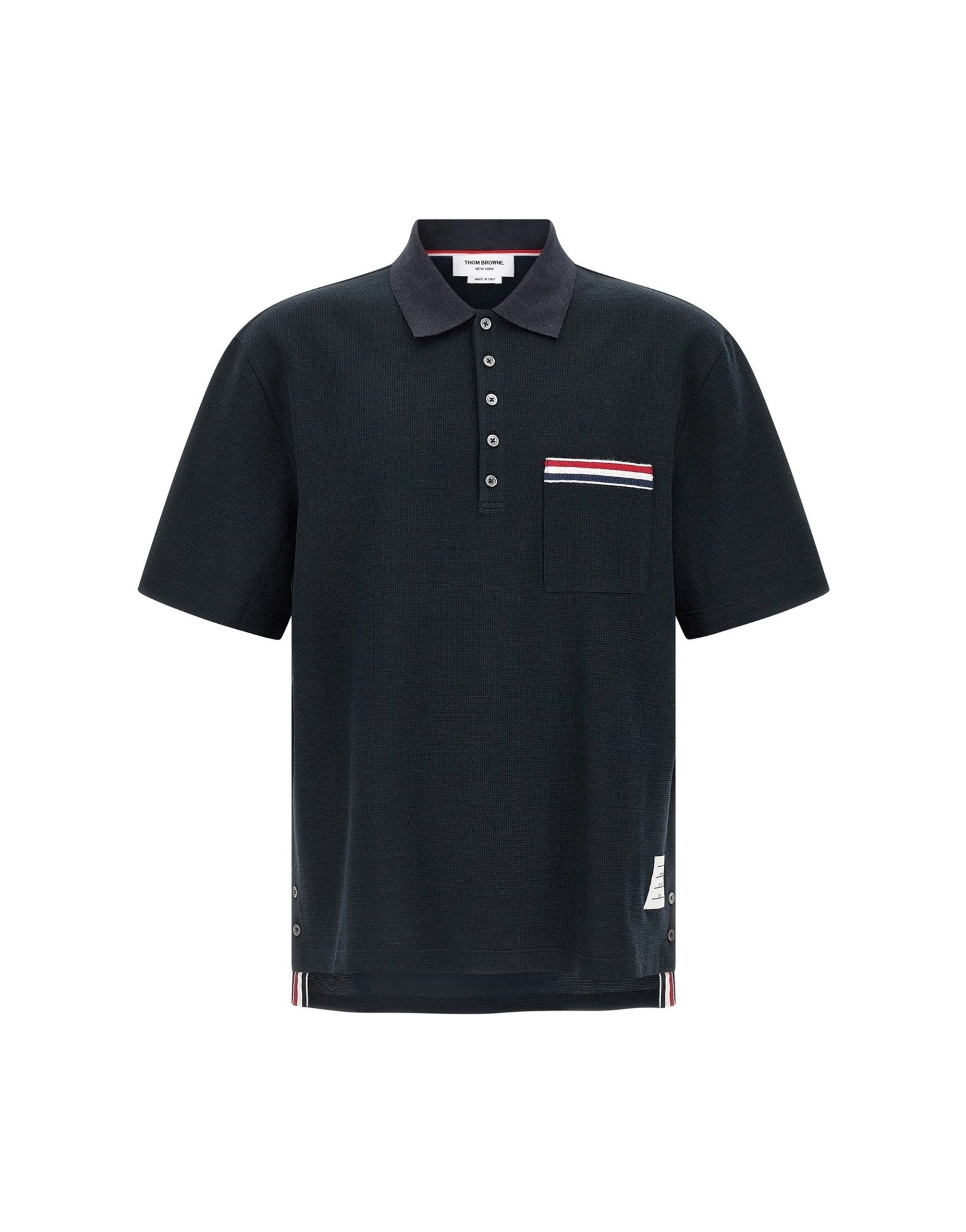 Thom Browne Nastro Rwb Polo Shirt