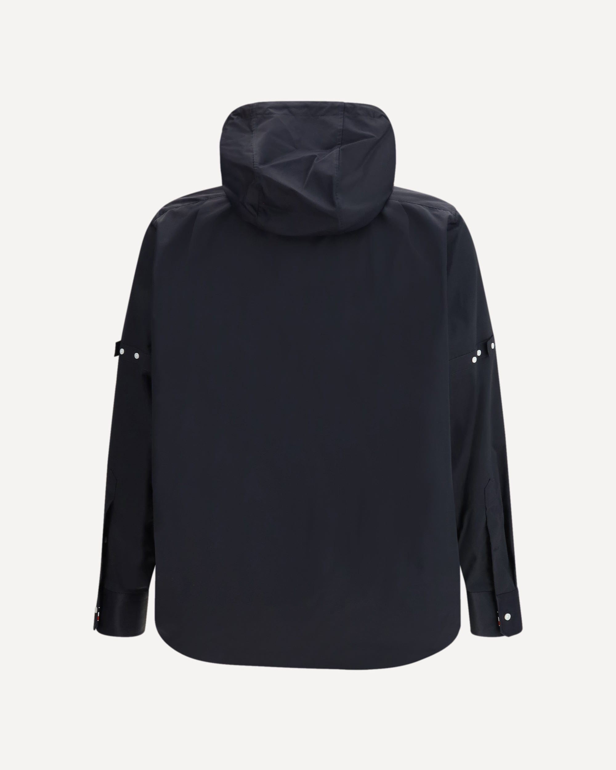 Thom Browne Nylon Cotton Hooded Jacket
