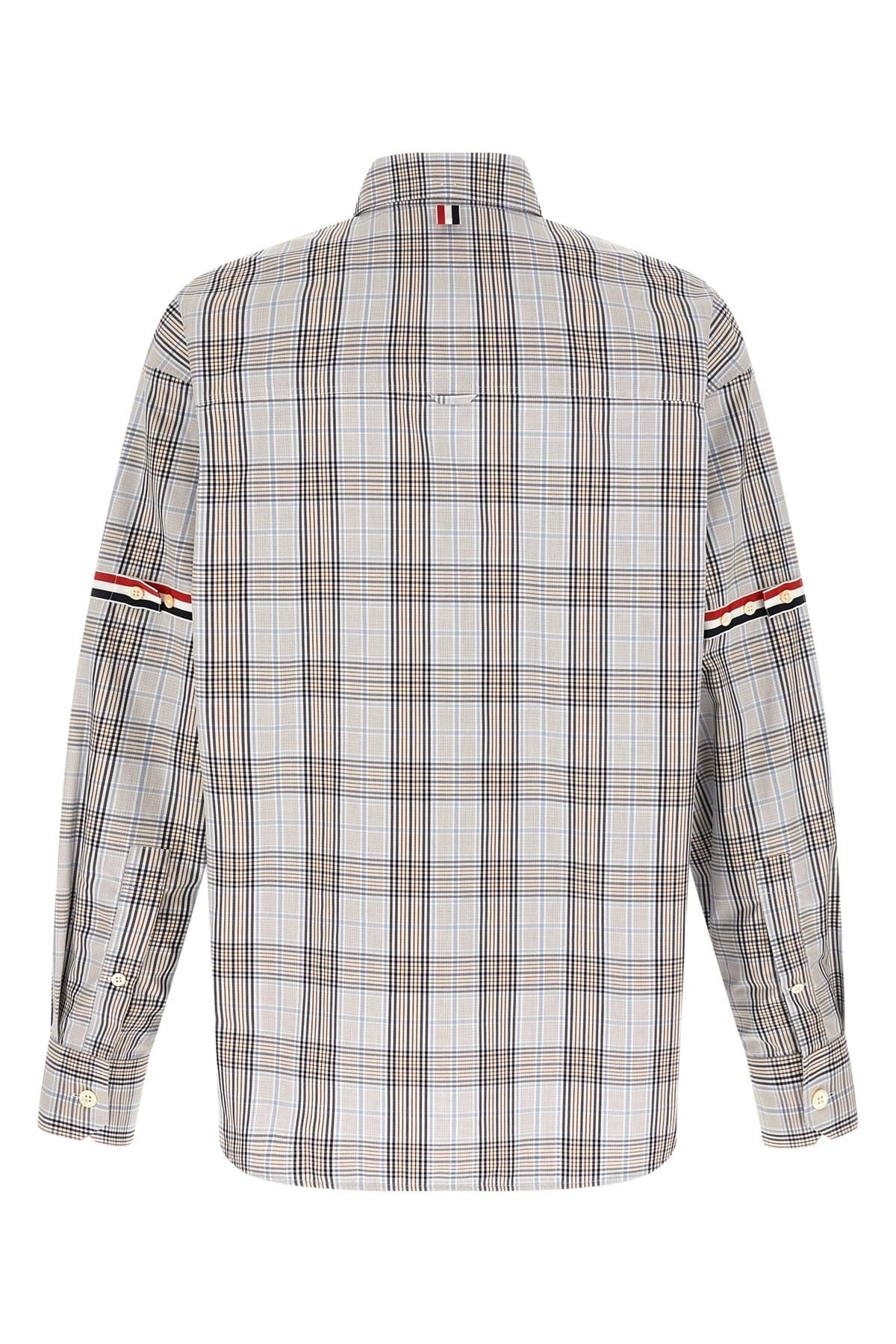 Thom Browne Thom Browne Oversized Rwb Shirt