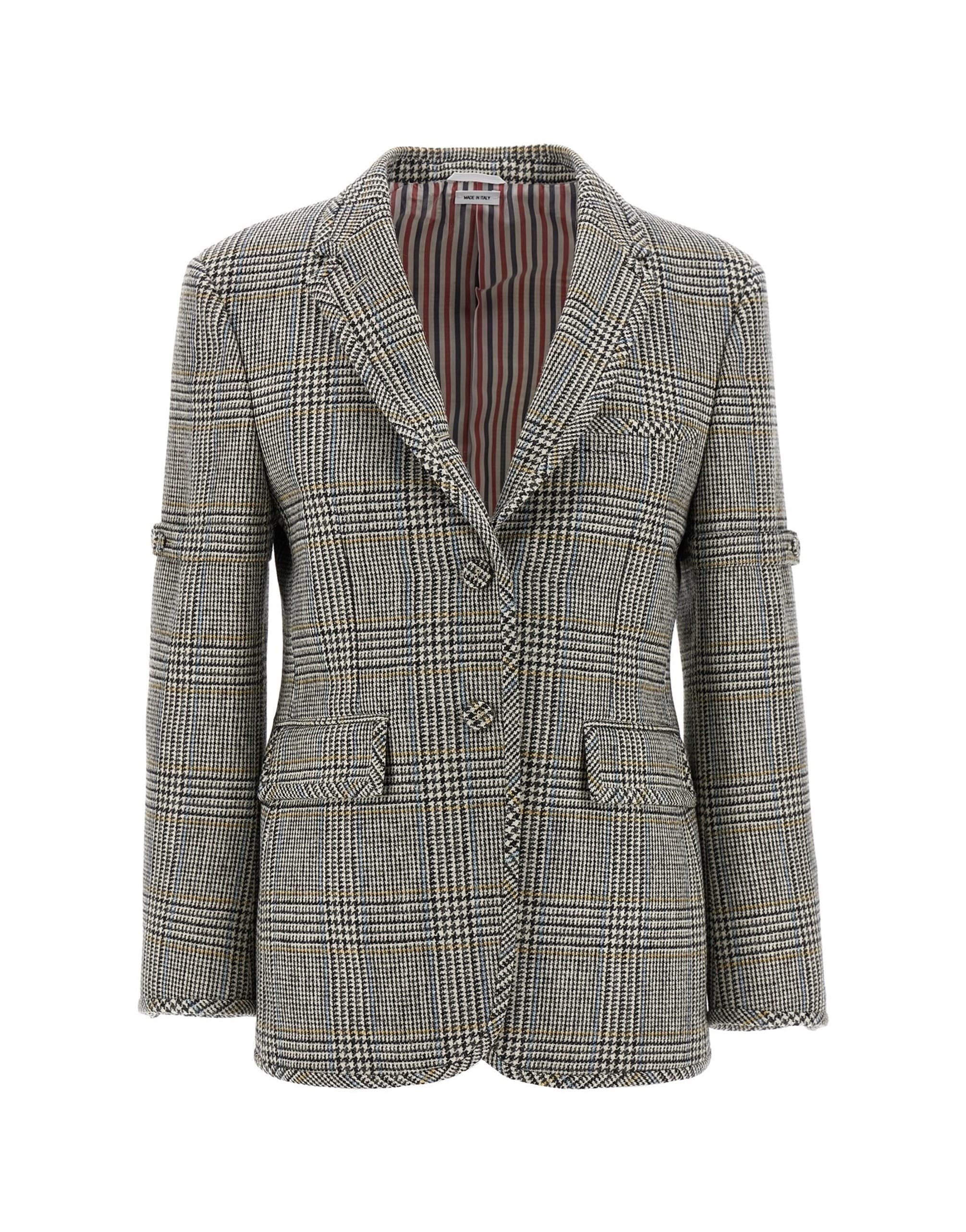 Thom Browne Thom Browne Prince Of Wales Blazer
