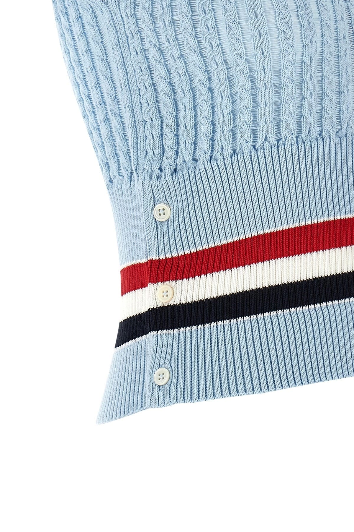 Thom Browne Thom Browne Rwb Crochet Vest