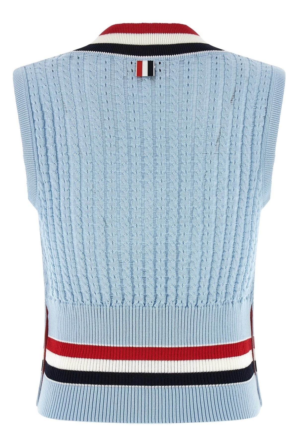 Thom Browne Thom Browne Rwb Crochet Vest