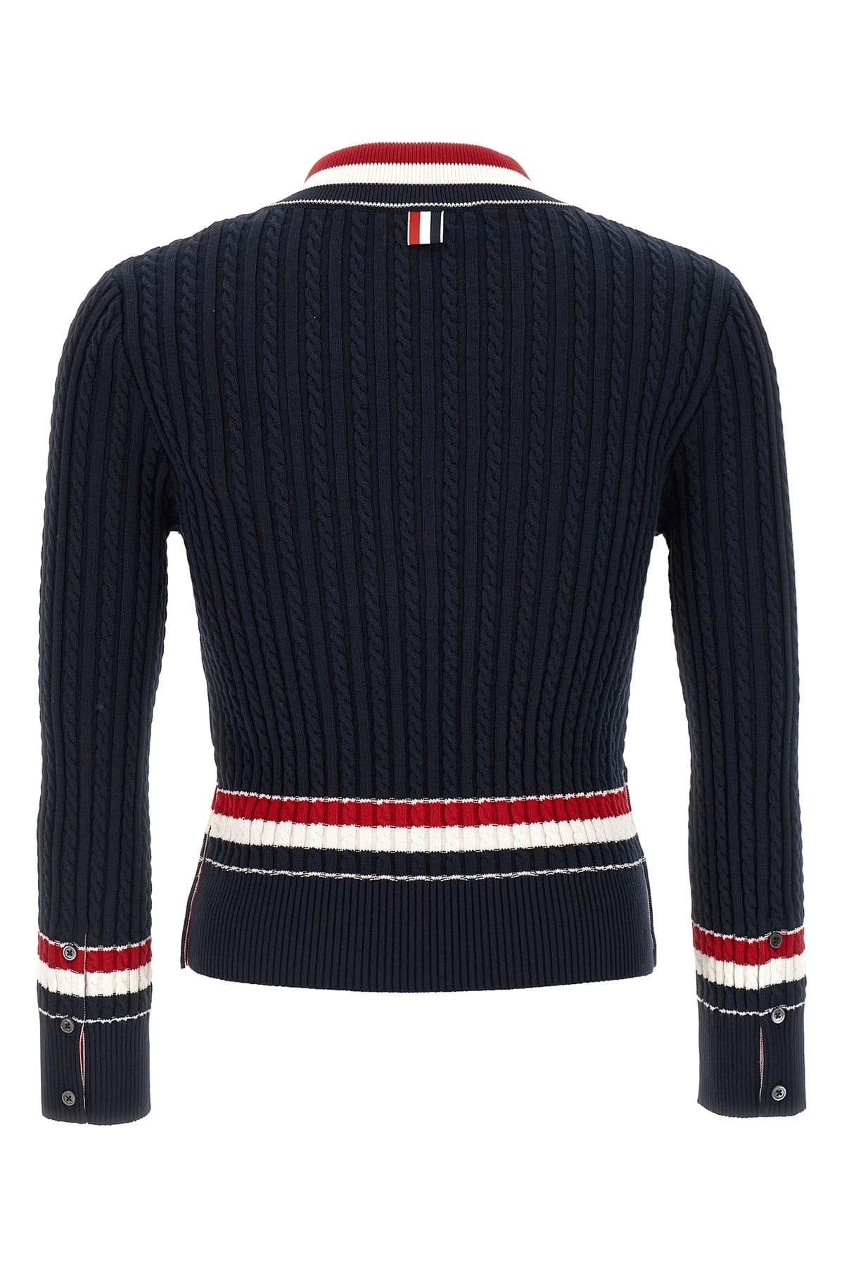 Thom Browne RWBインターシャセーター - alternate view