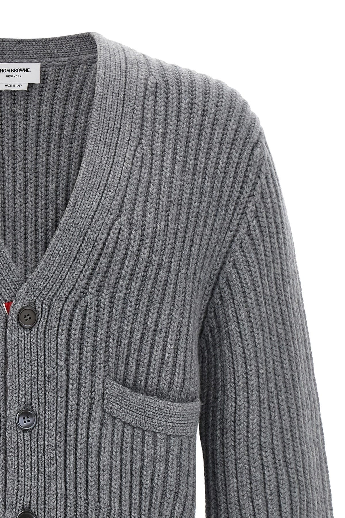 Thom Browne Thom Browne Rwb Tape Cardigan