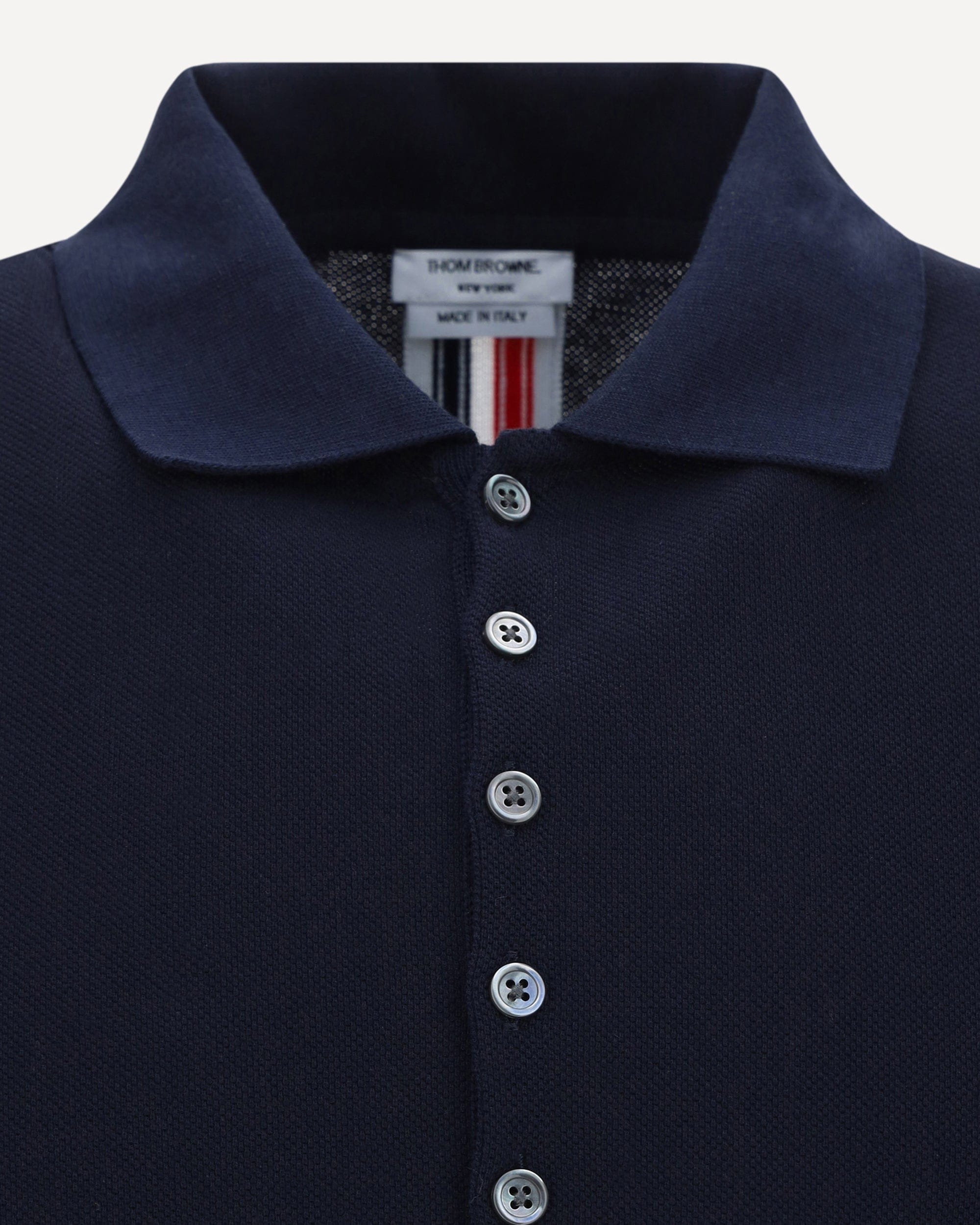Thom Browne Short Sleeve Polo
