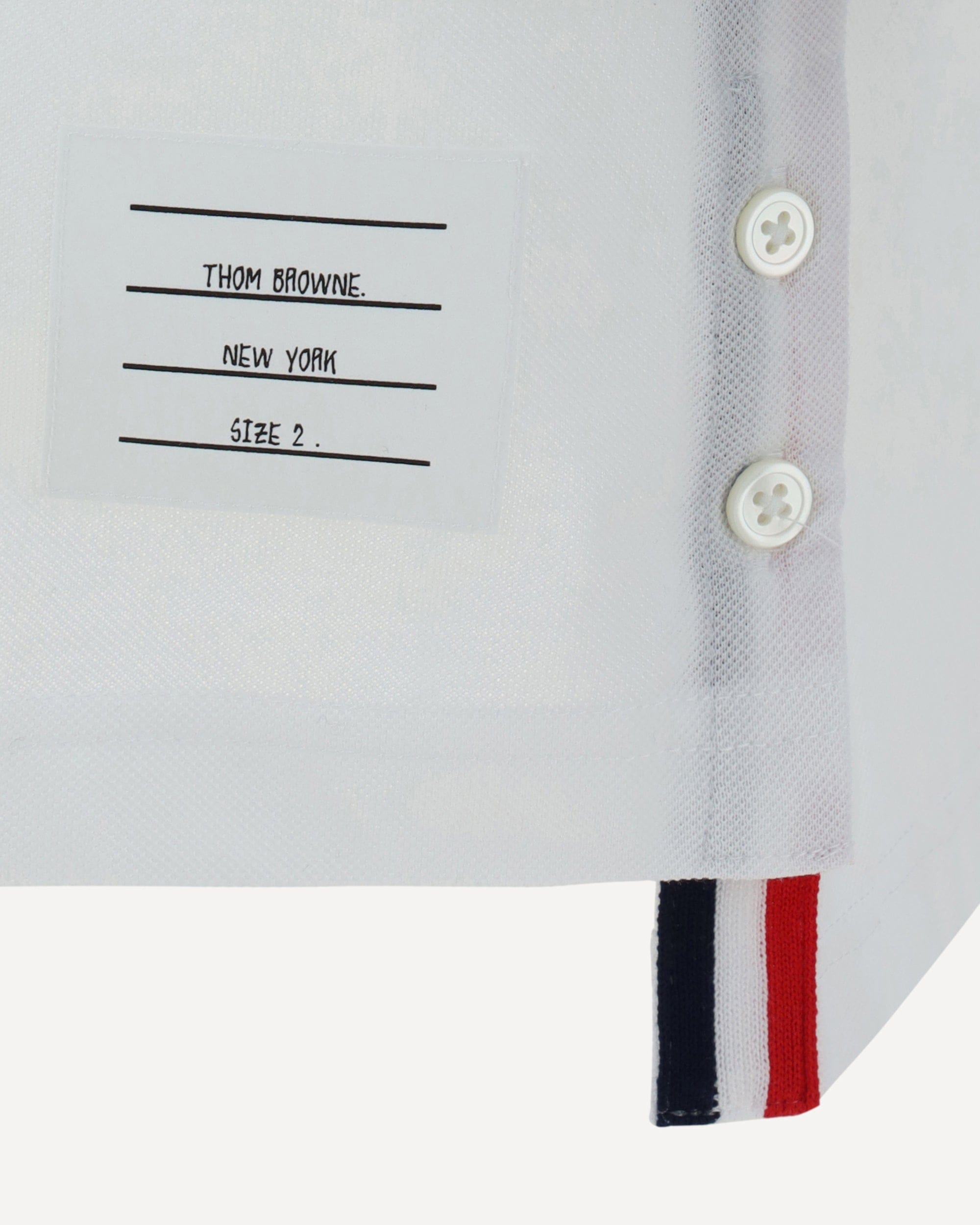 Thom Browne Short Sleeves Polo