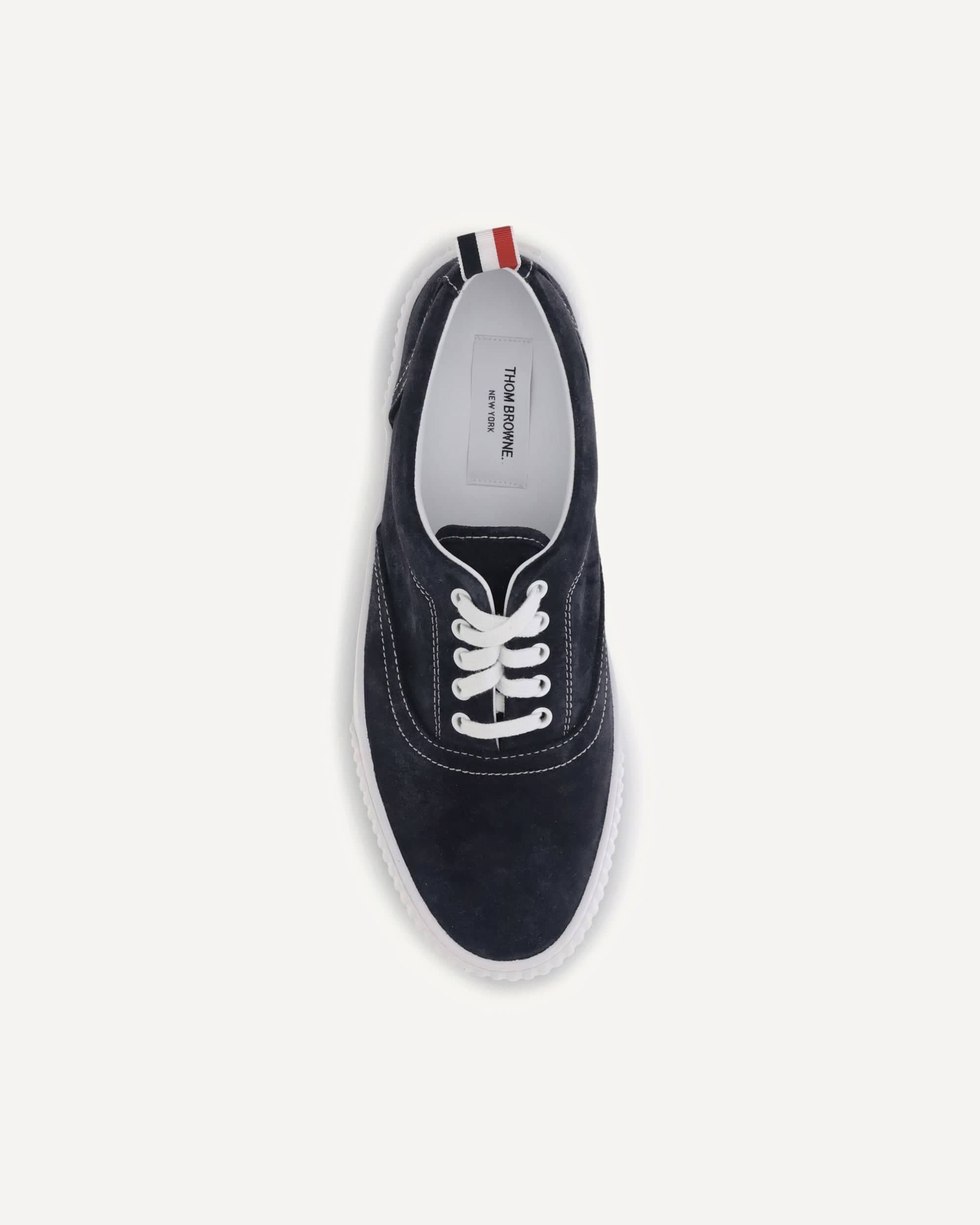 Thom Browne Tri-Color Leather Sneakers