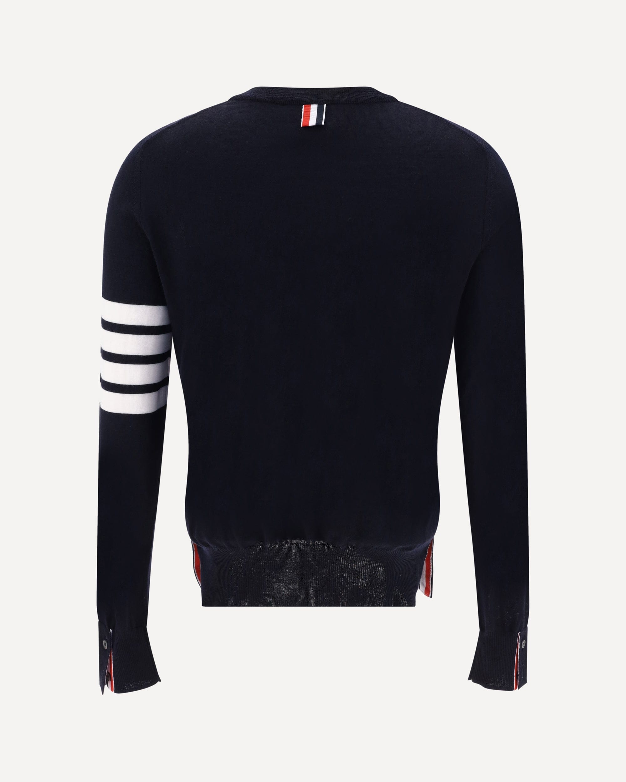 Thom Browne Virgin Wool Sweater With Side Buttons - alternate view