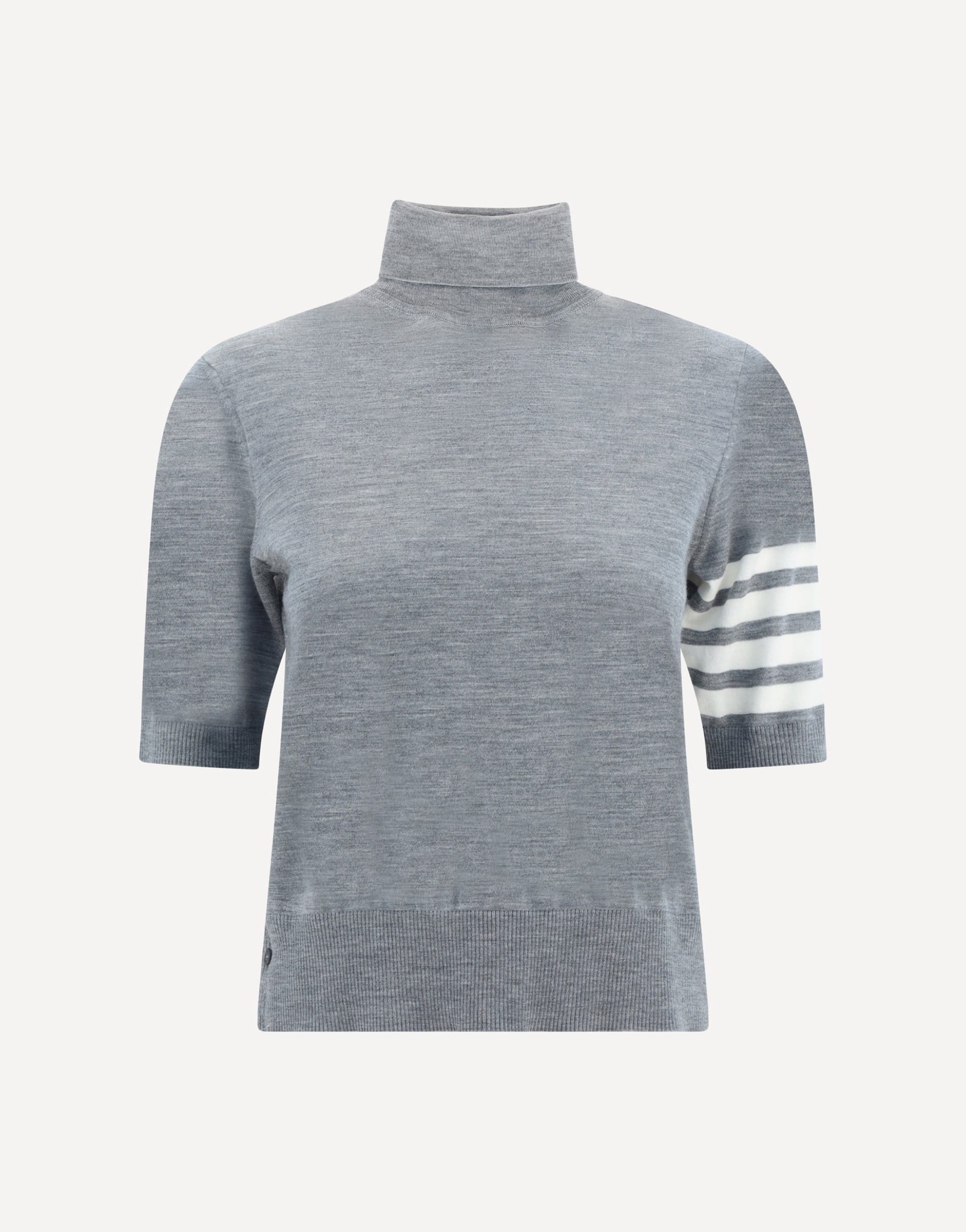 Thom Browne Virgin Wool Turtleneck Sweater