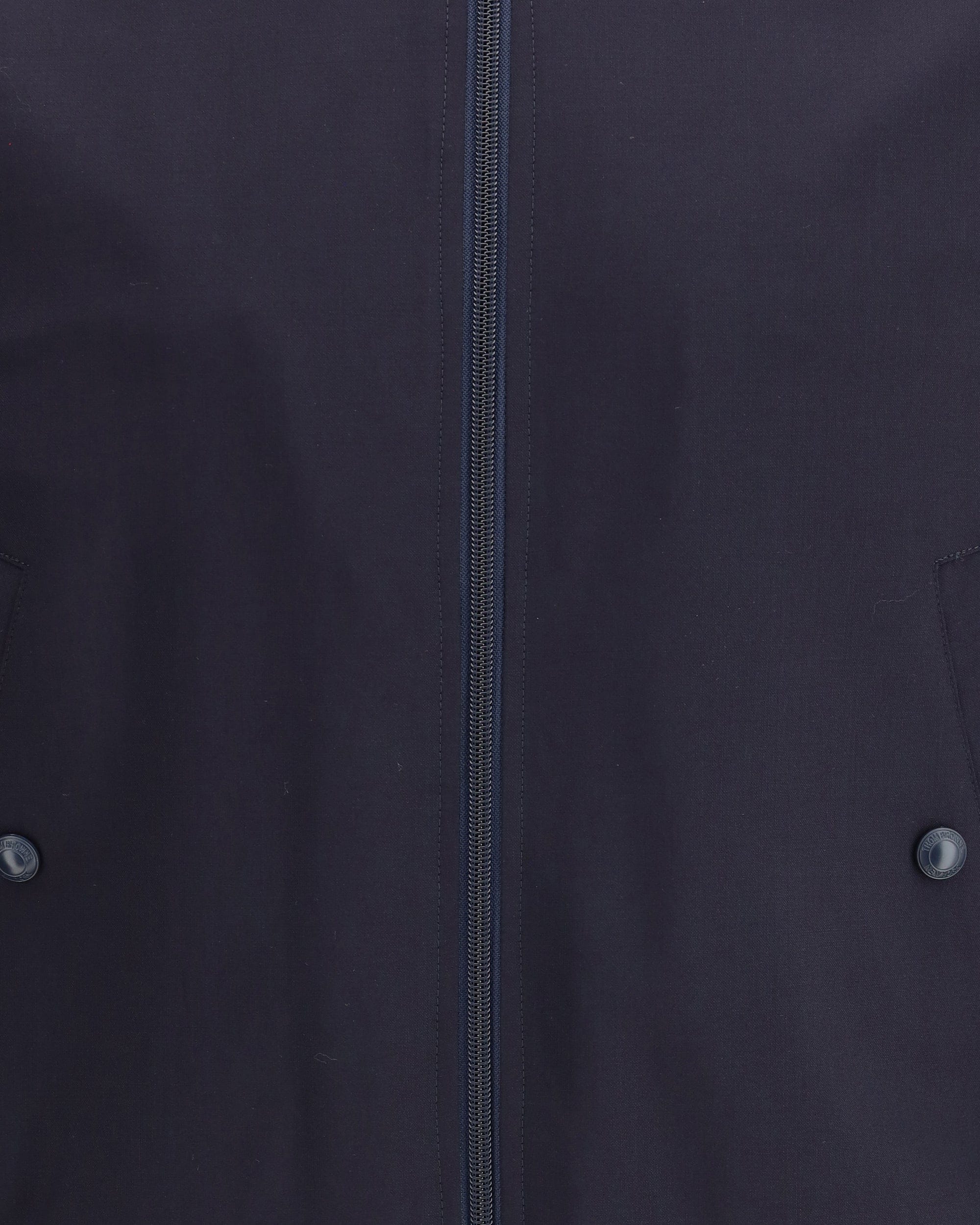 Thom Browne Wool Jacket With Horizontal Arm Band