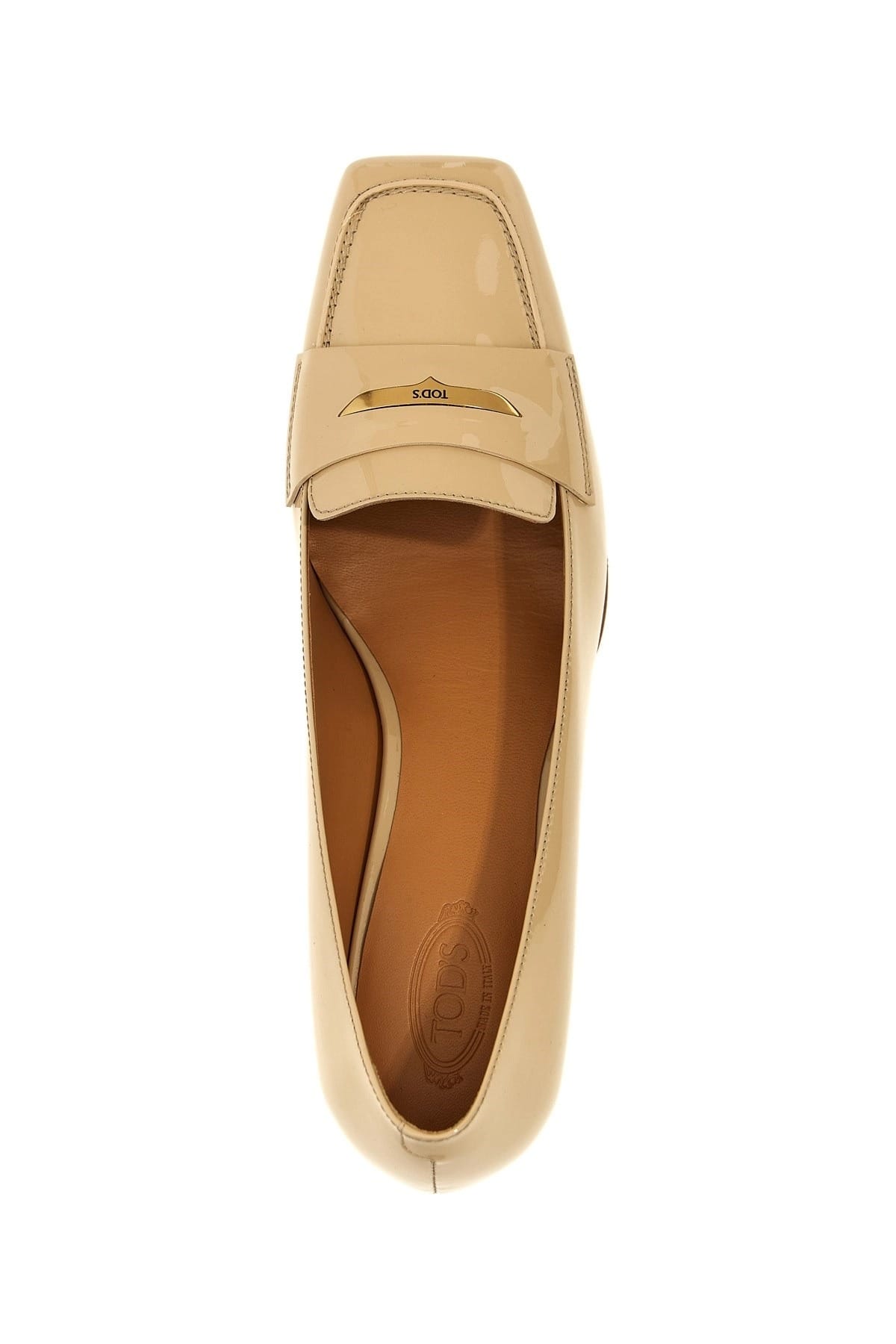 Tod's Tod's Beige Patent Leather Pumps