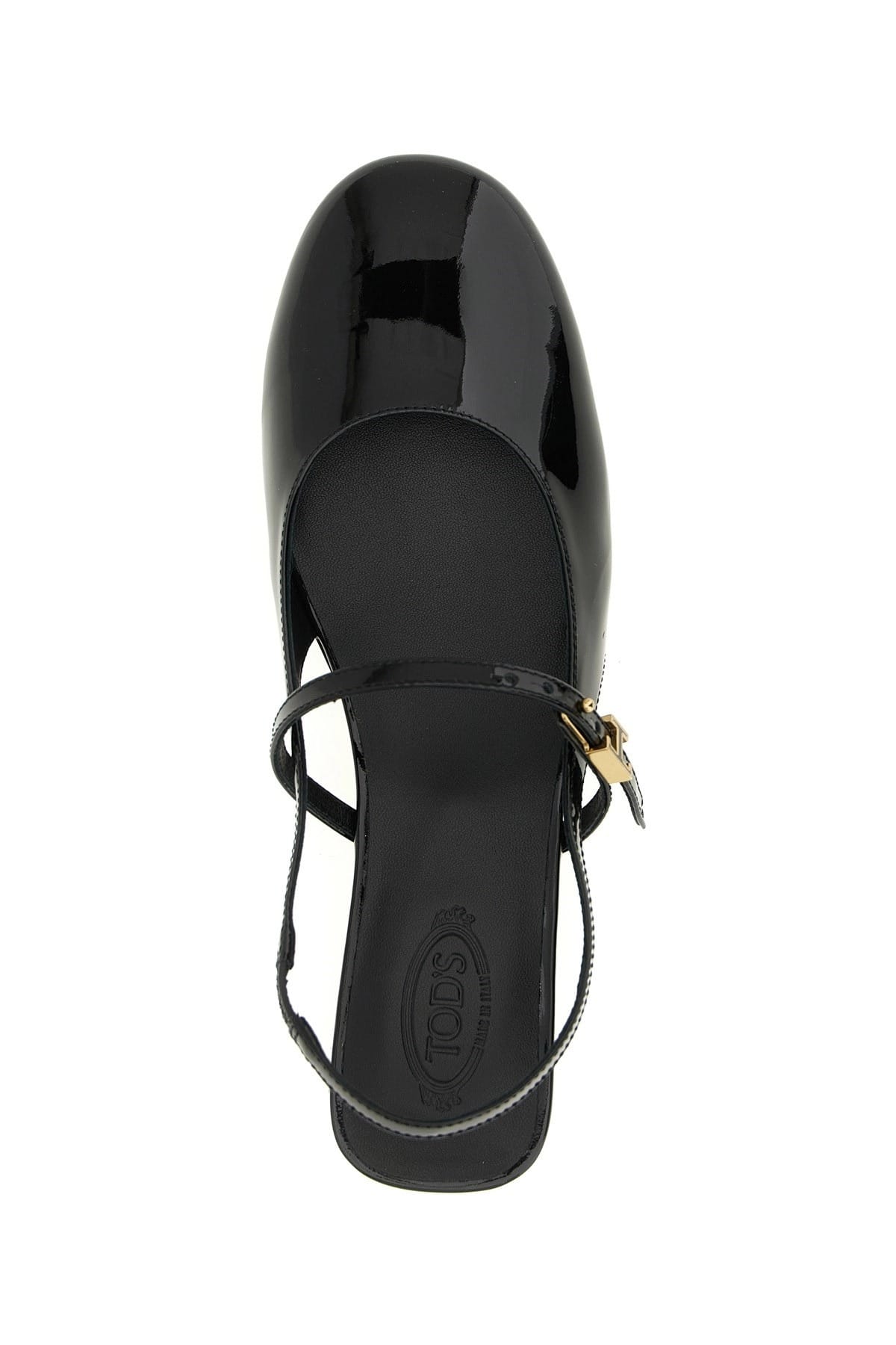 Tod's Tod's Mary Jane Patent Ballet Flats