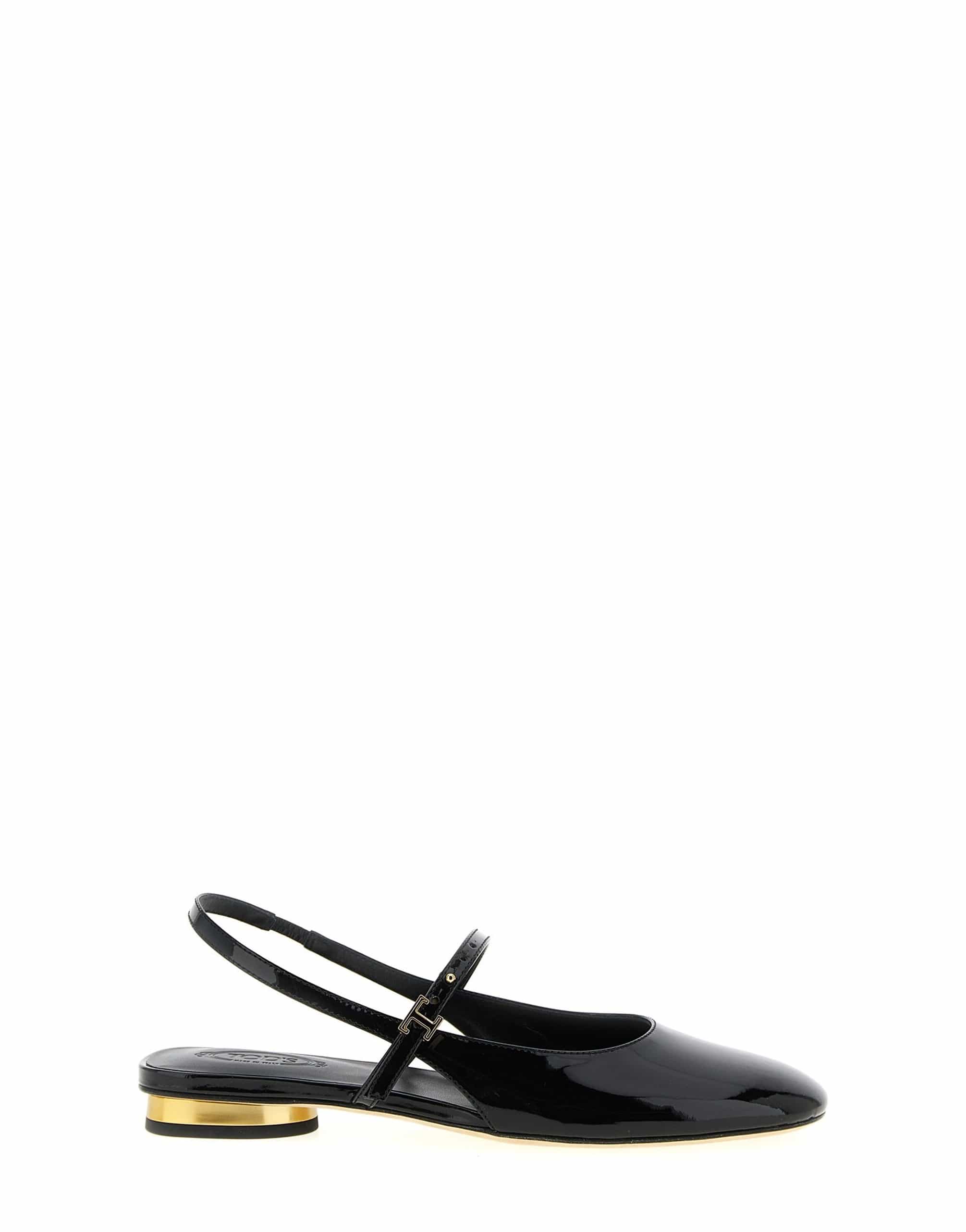 Tod's Tod's Mary Jane Patent Ballet Flats