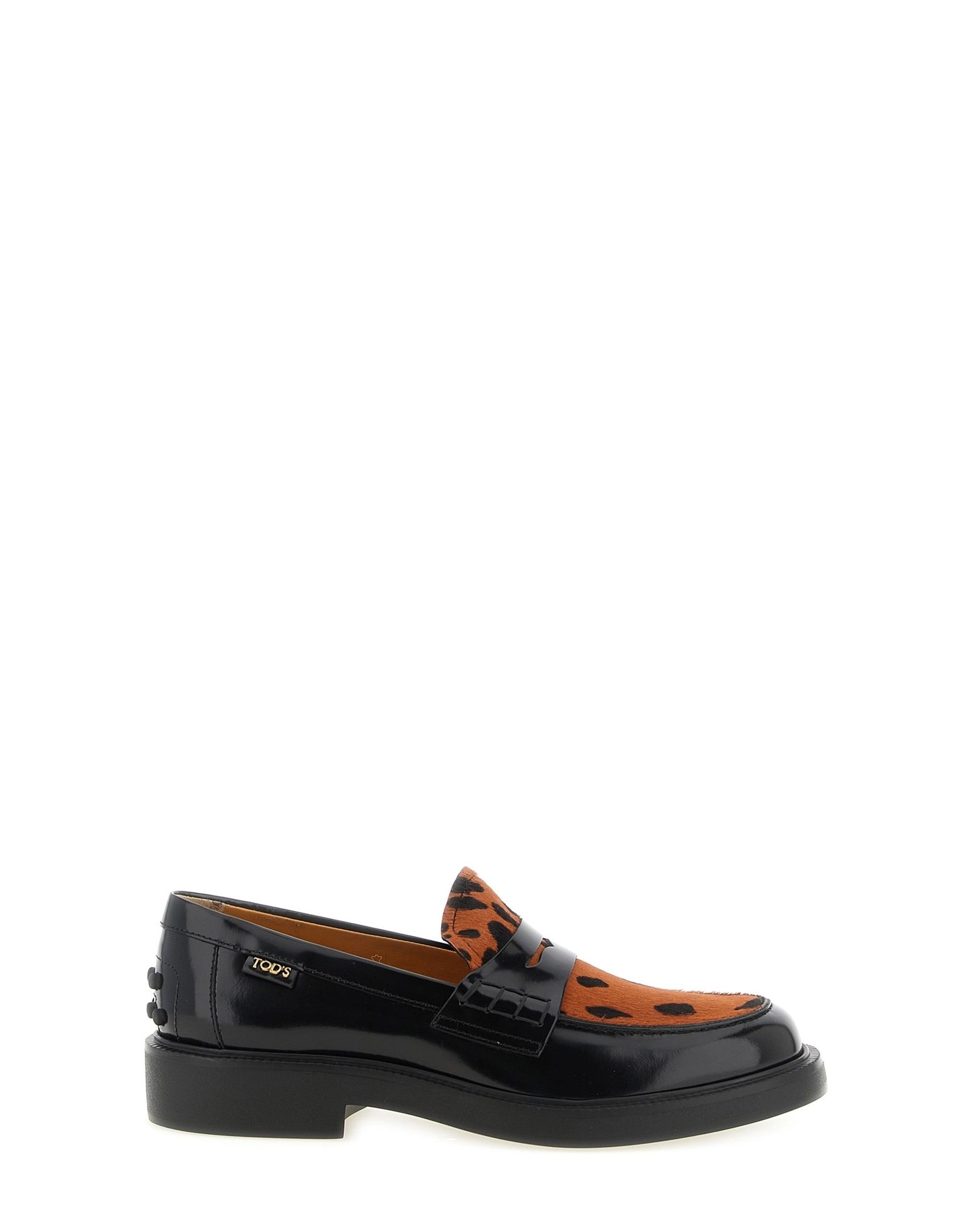 Лоферы Tod's из ворса пони
