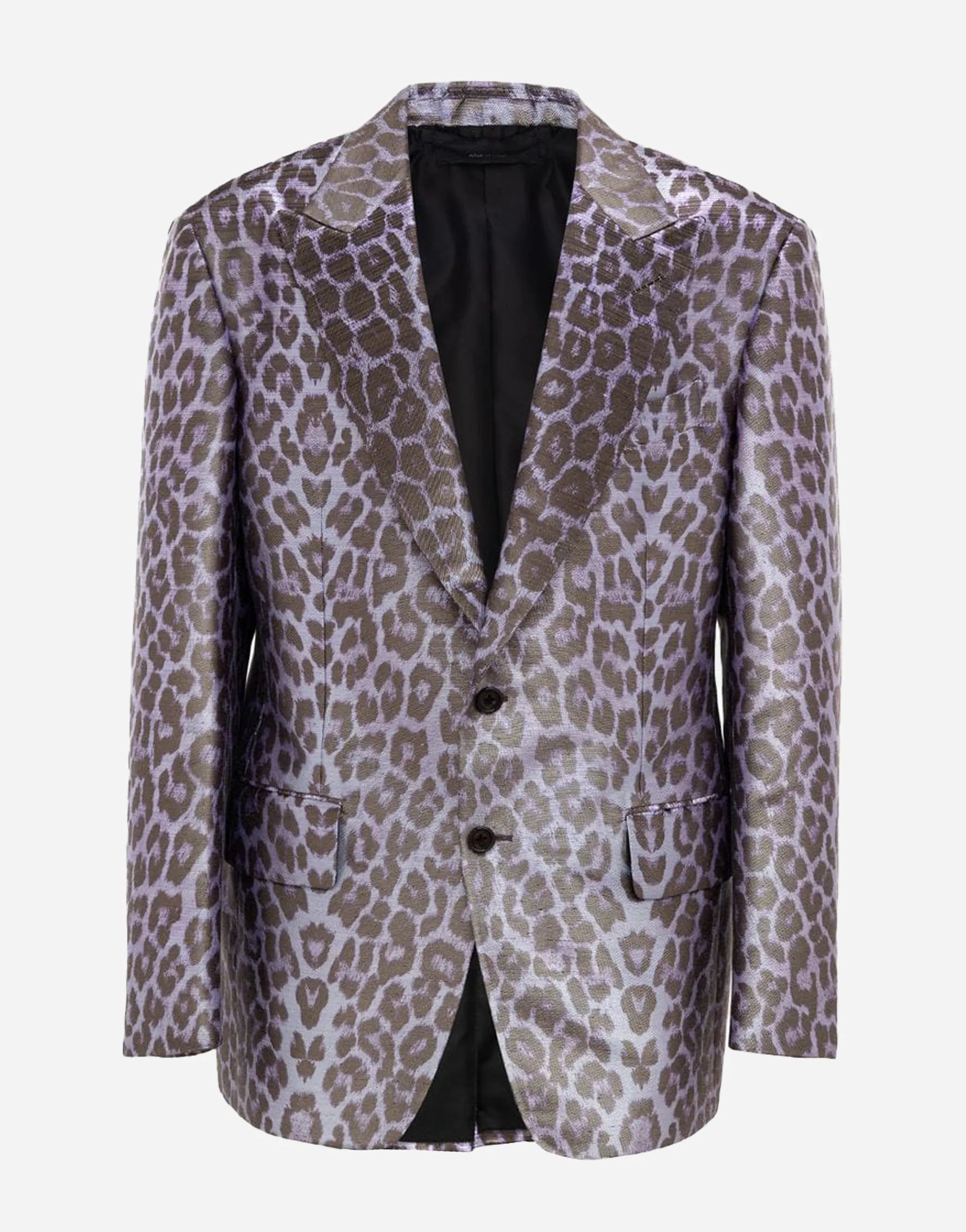 Tom Ford Tom Ford Animal Print Single-Breasted Blazer