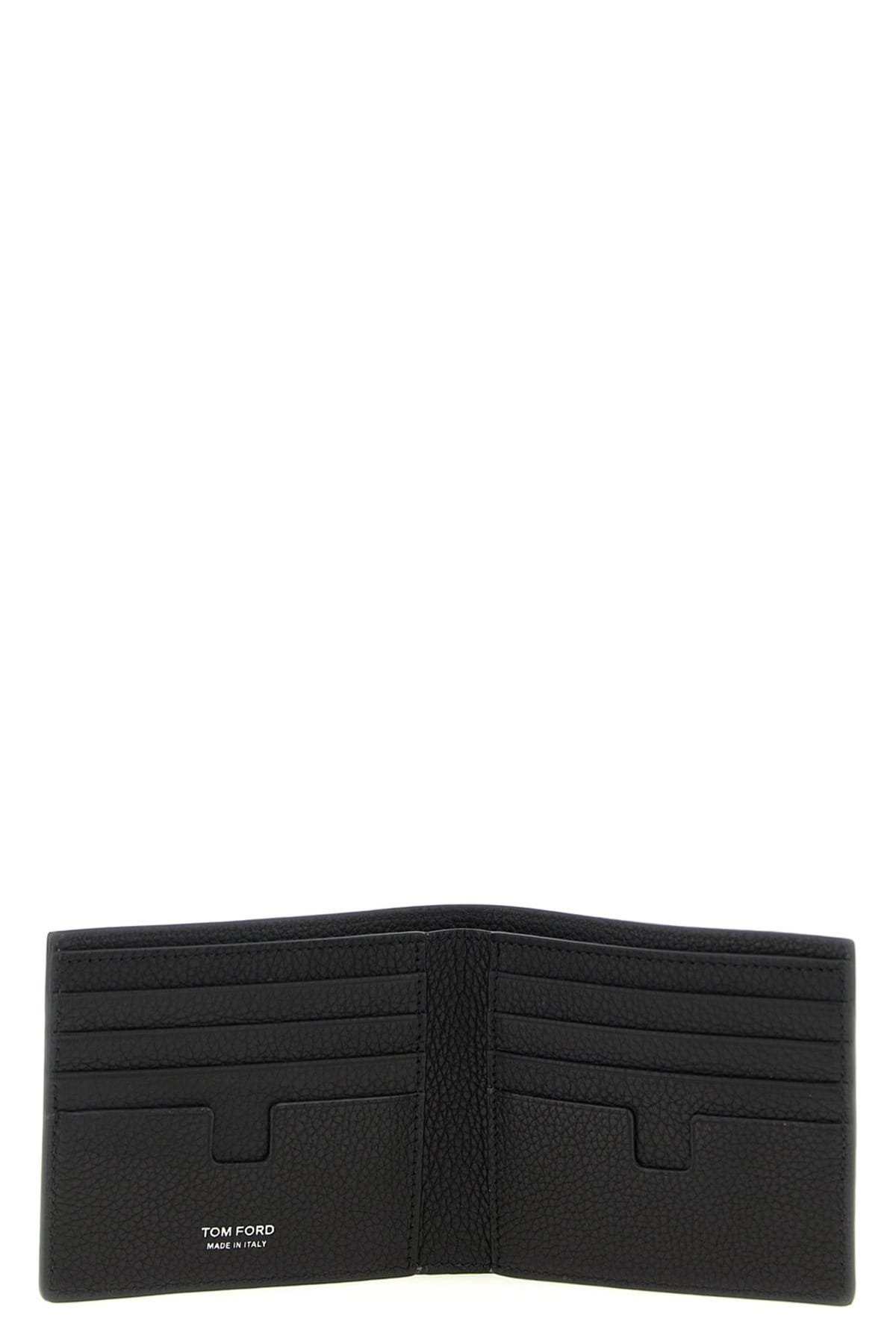 Tom Ford Tom Ford Black Logo Wallet