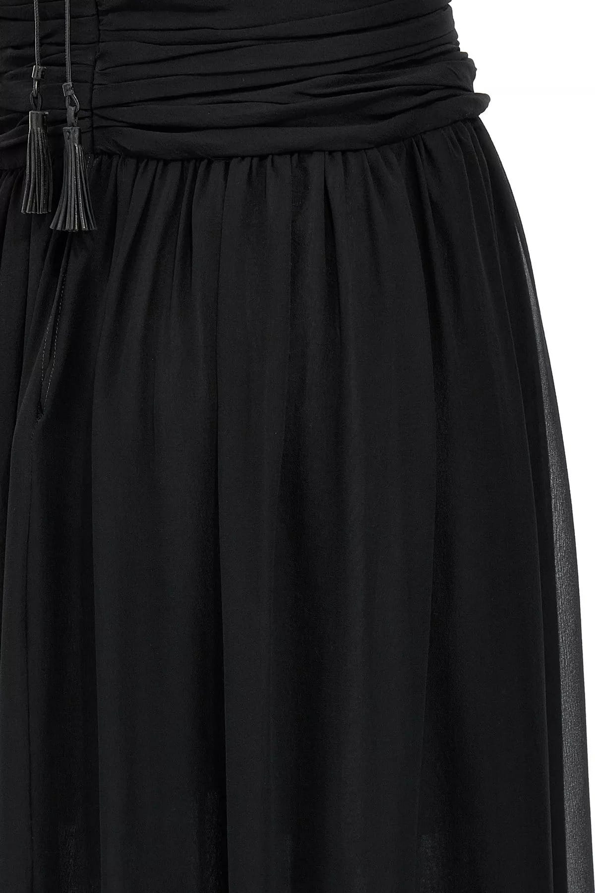 Tom Ford Tom Ford Black Silk Cut-Out Dress