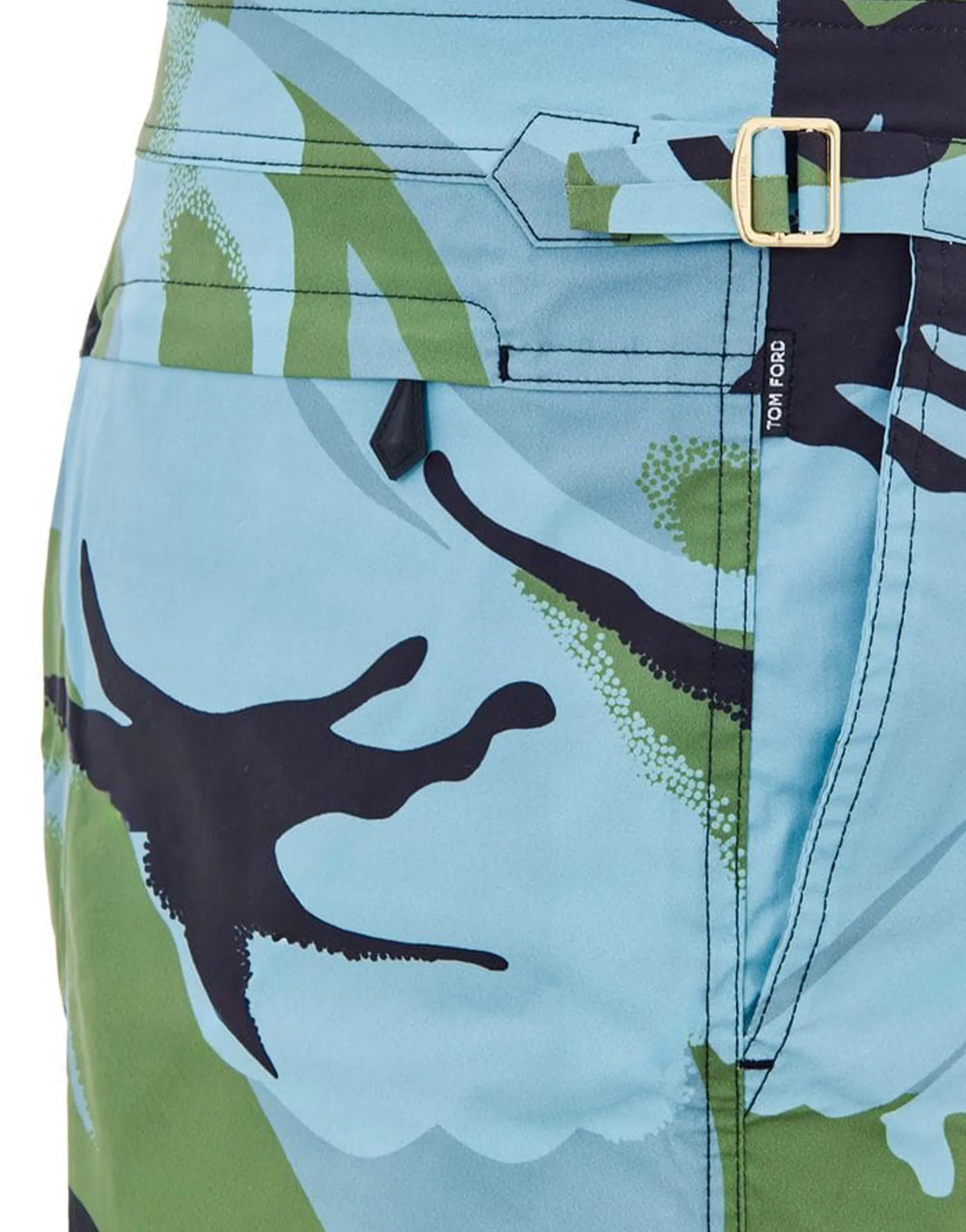 Tom Ford Tom Ford Camouflage Print Swim Shorts