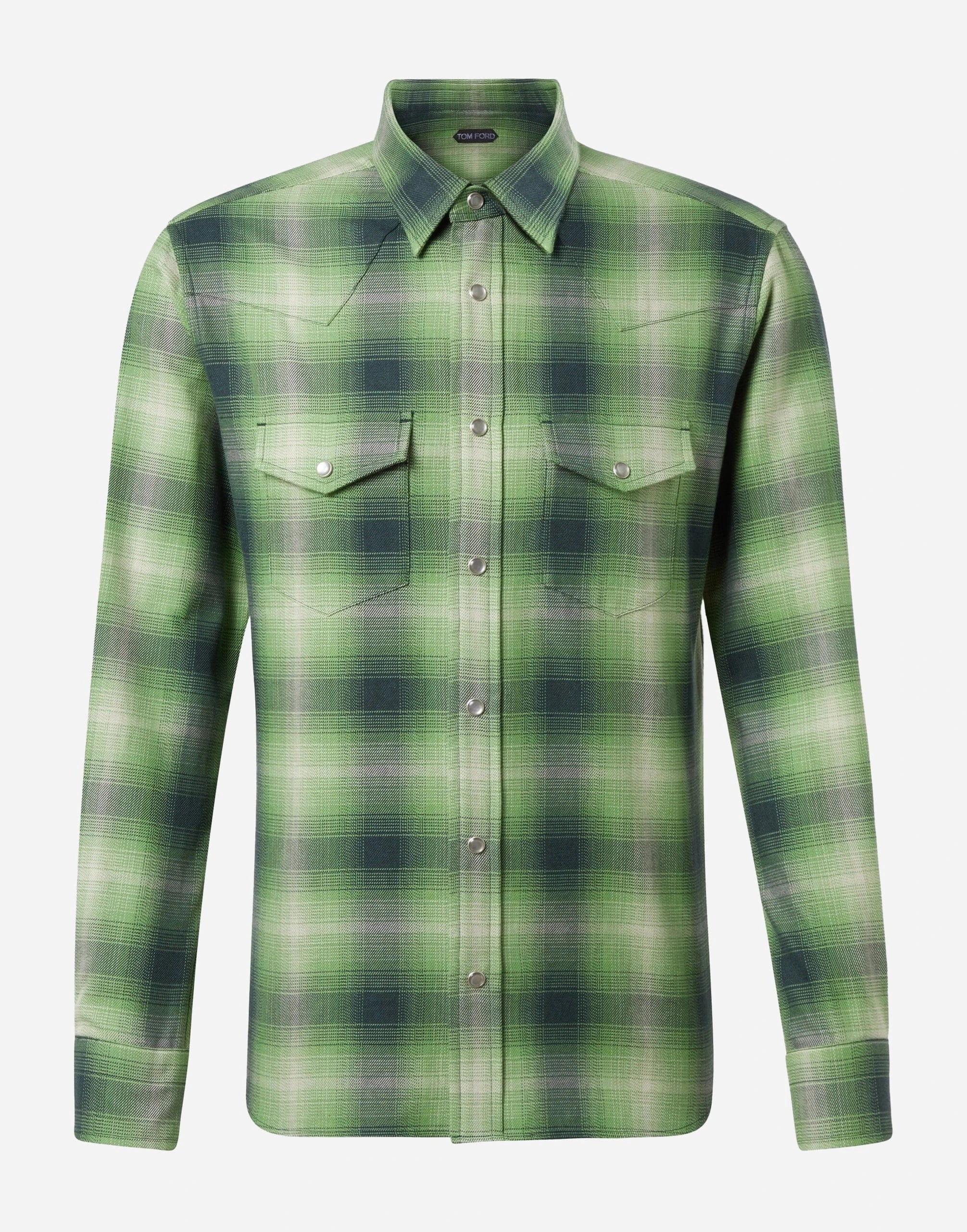 Tom Ford Checked Cotton Shirt
