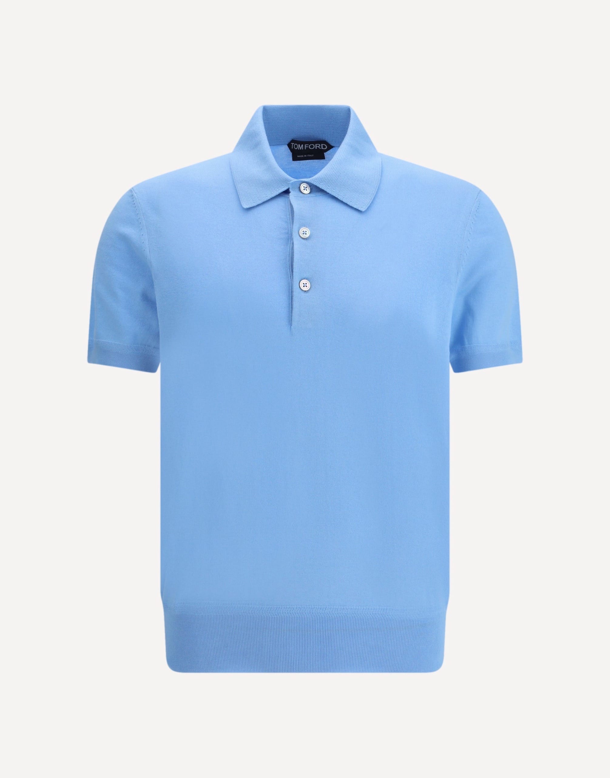 Tom Ford Cotton Polo Short Sleeve Shirt