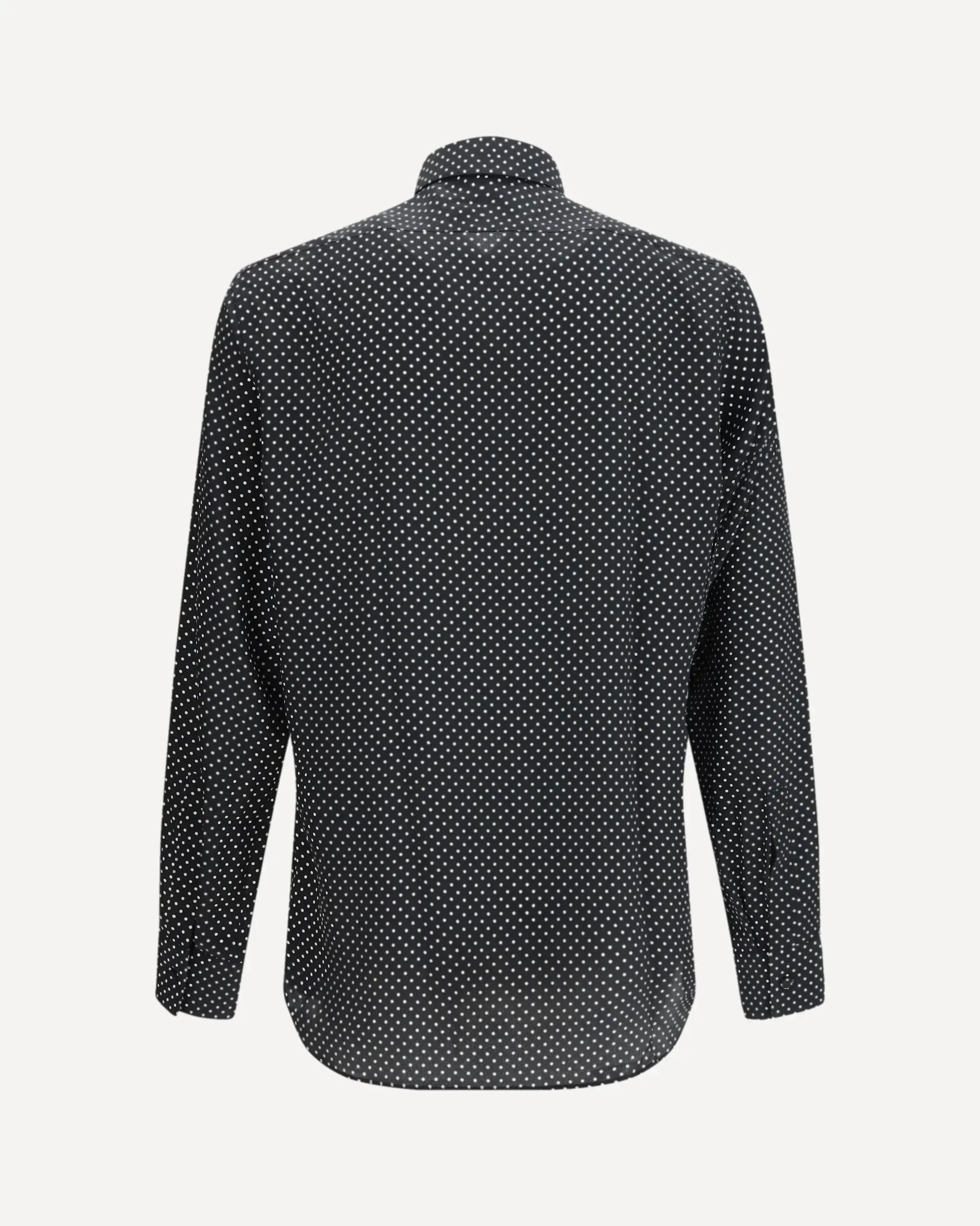 Tom Ford Crepe de Chine Polka Dot Shirt