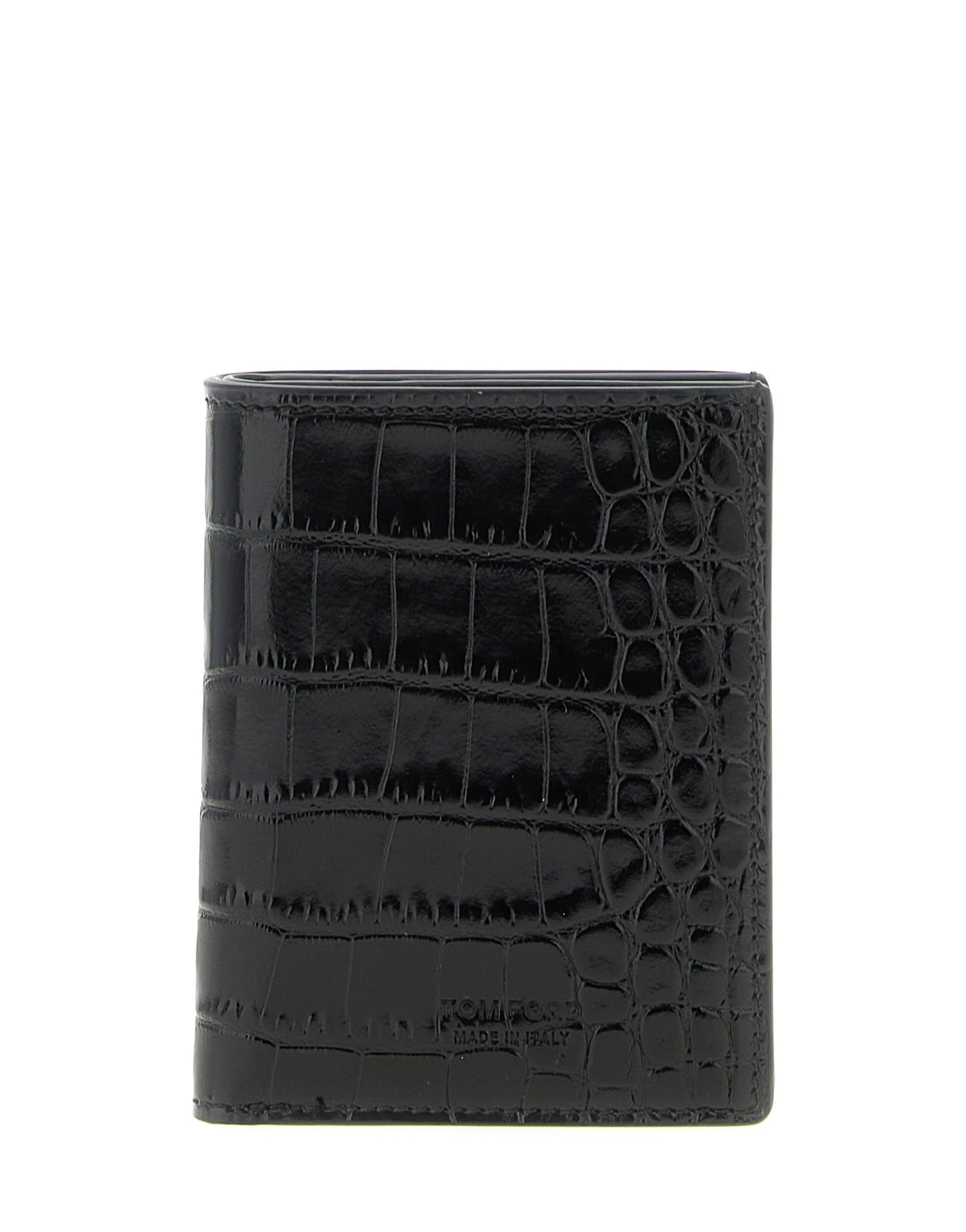 Tom Ford Tom Ford Crocodile Card Holder