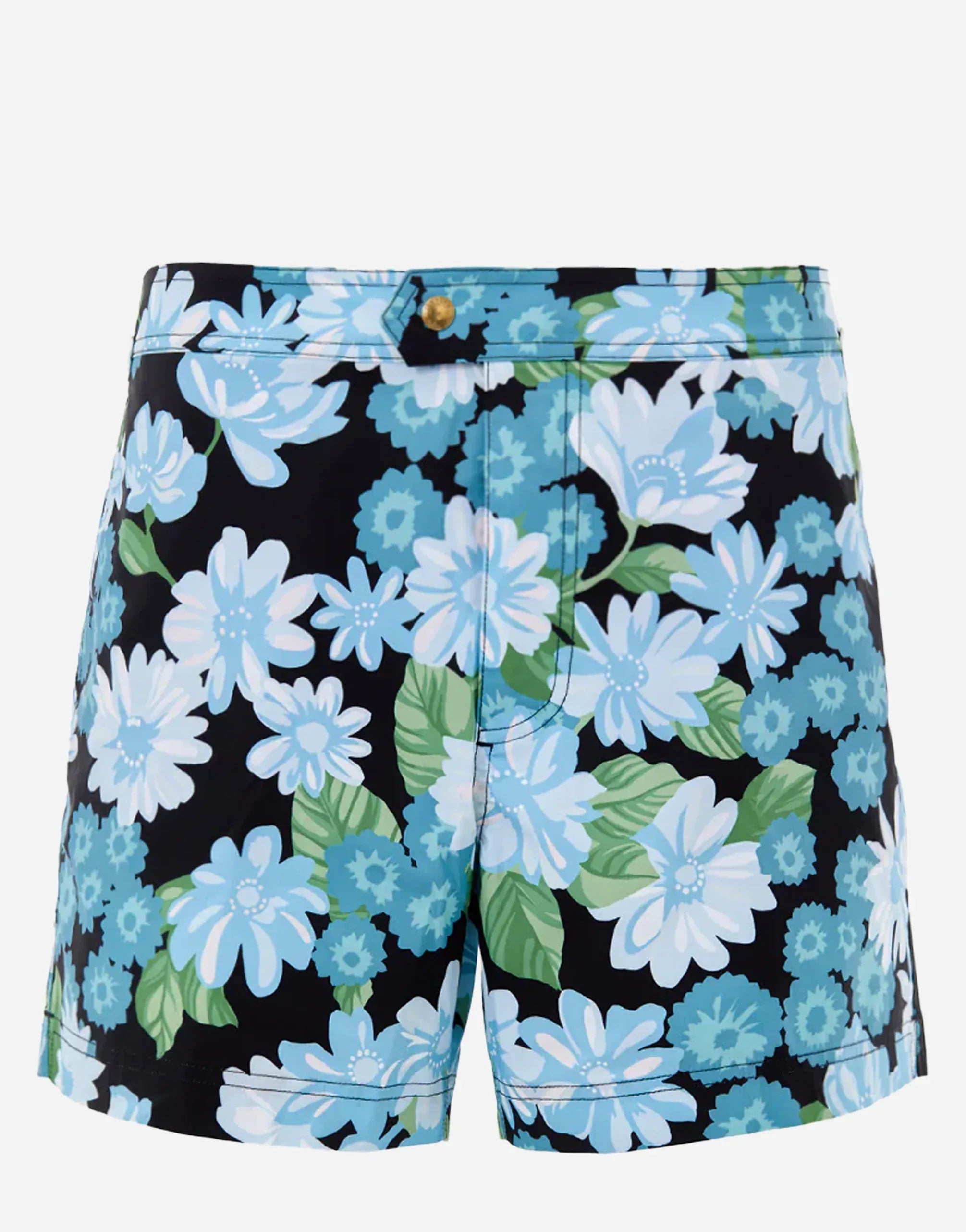 Tom Ford Floral-Print Panama Swim Shorts