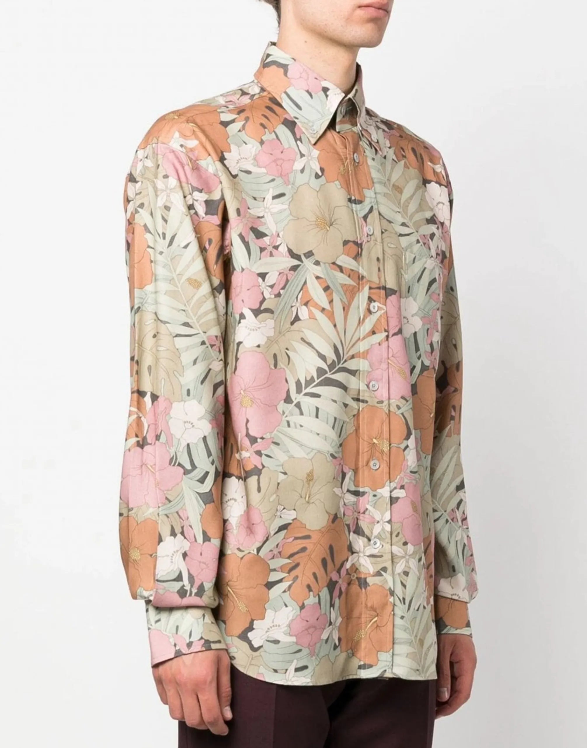 Tom Ford Tom Ford Floral Print Shirt