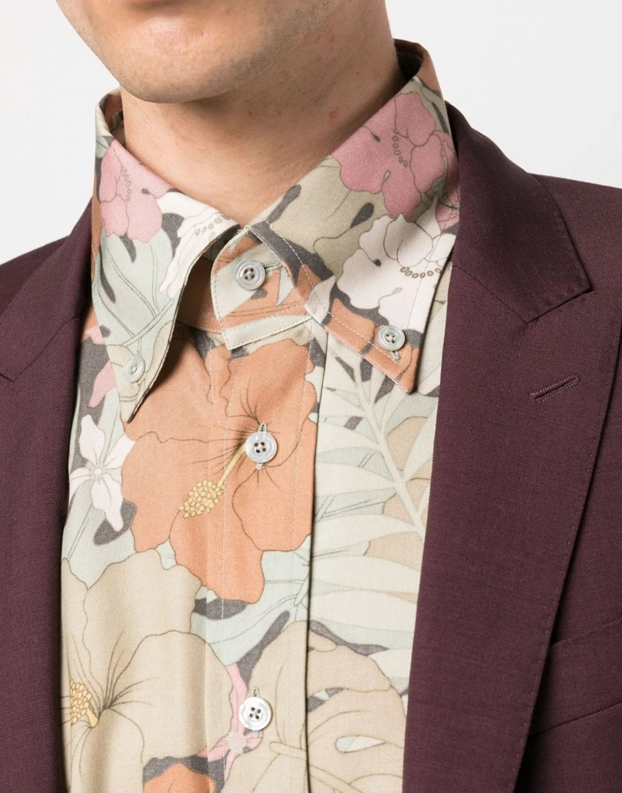 Tom Ford Tom Ford Floral Print Shirt