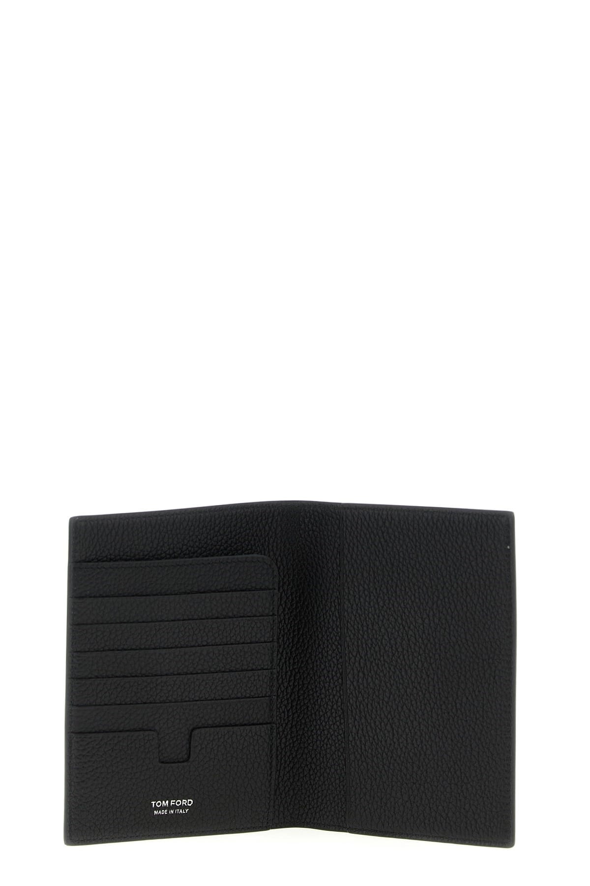 Tom Ford Tom Ford Hammered Leather Passport Holder