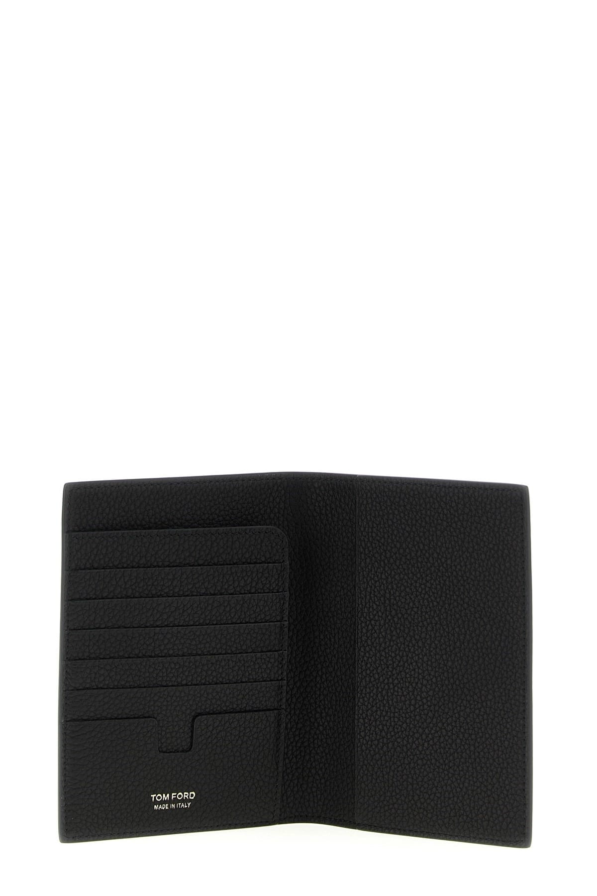 Tom Ford Tom Ford Hammered Leather Passport Holder