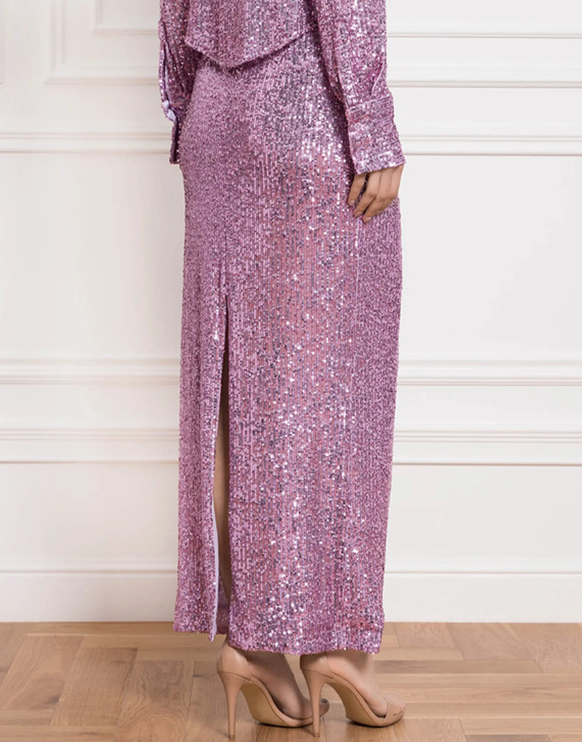 Tom Ford Tom Ford High-Waisted Sequined Midi Pencil Skirt