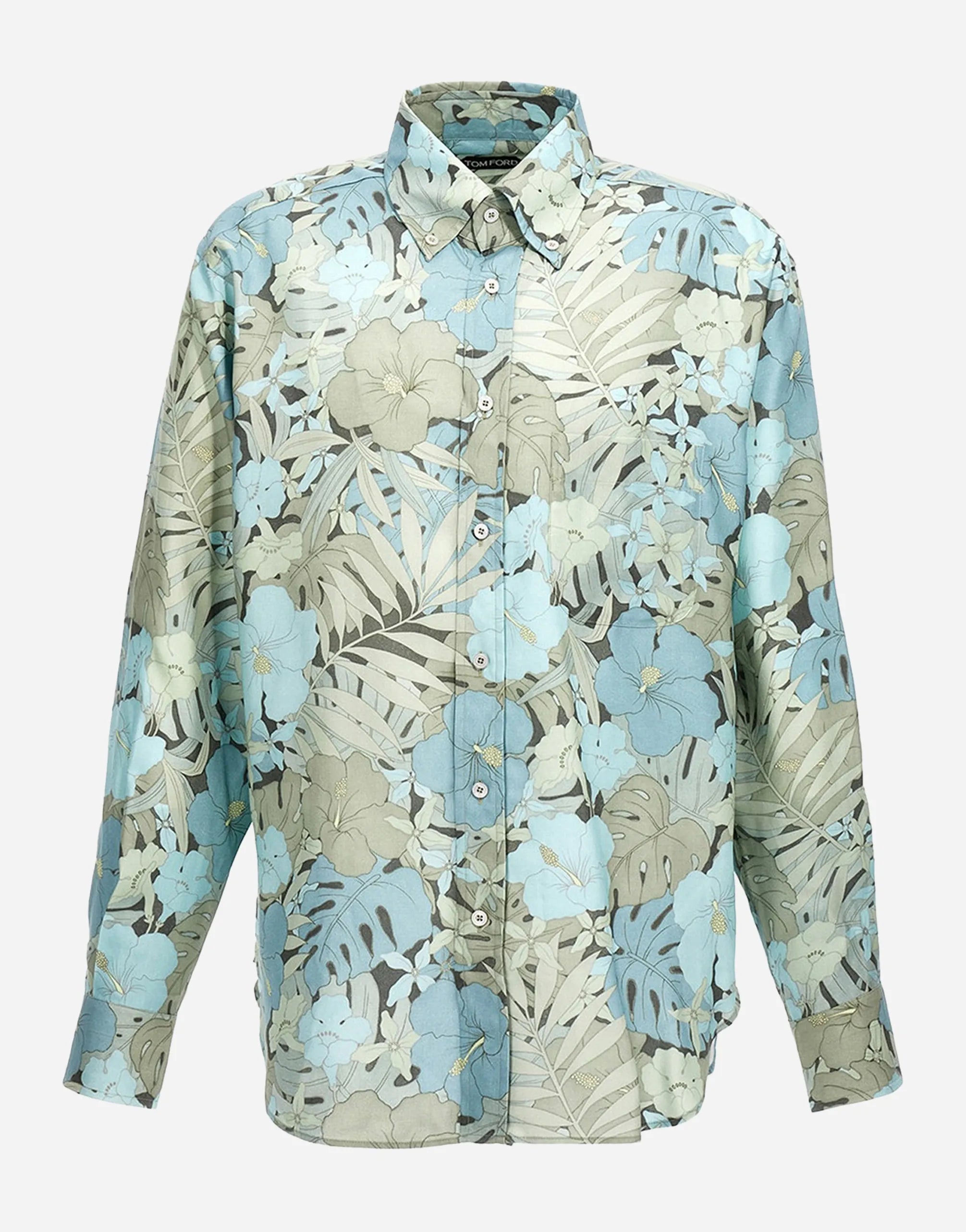 Tom Ford Tom Ford Light Blue Lyocell Shirt
