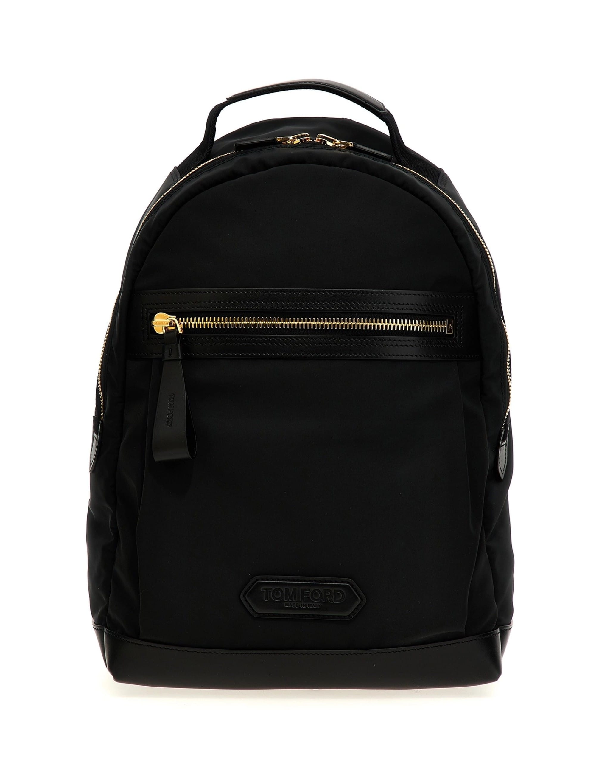 Tom Ford Tom Ford Logo Patch Backpack