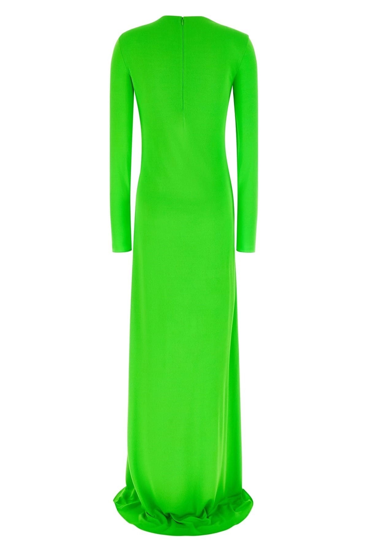 Tom Ford Tom Ford Long Sleeve Slash Front Dress