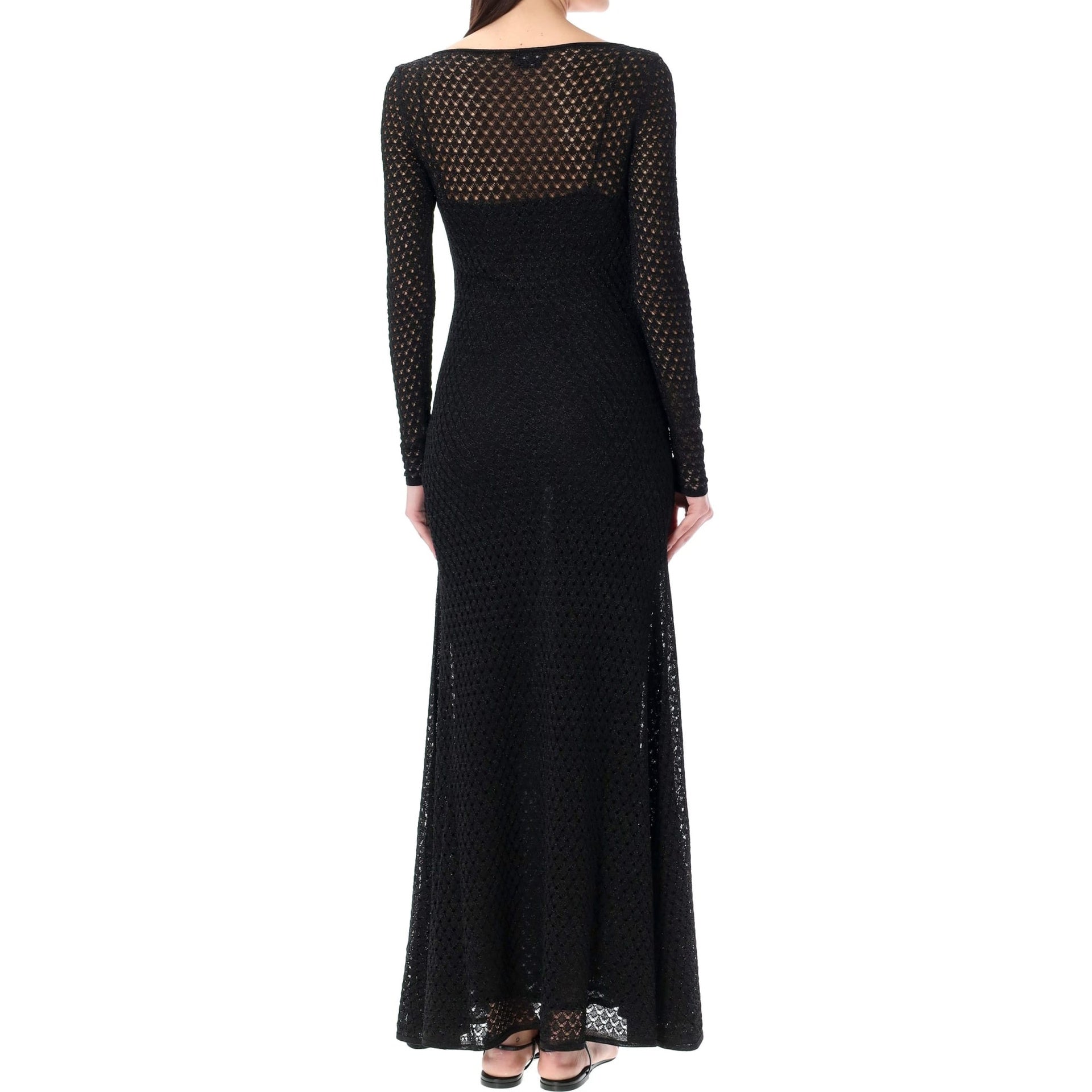 Tom Ford Tom Ford Lurex Crochet Maxi Dress