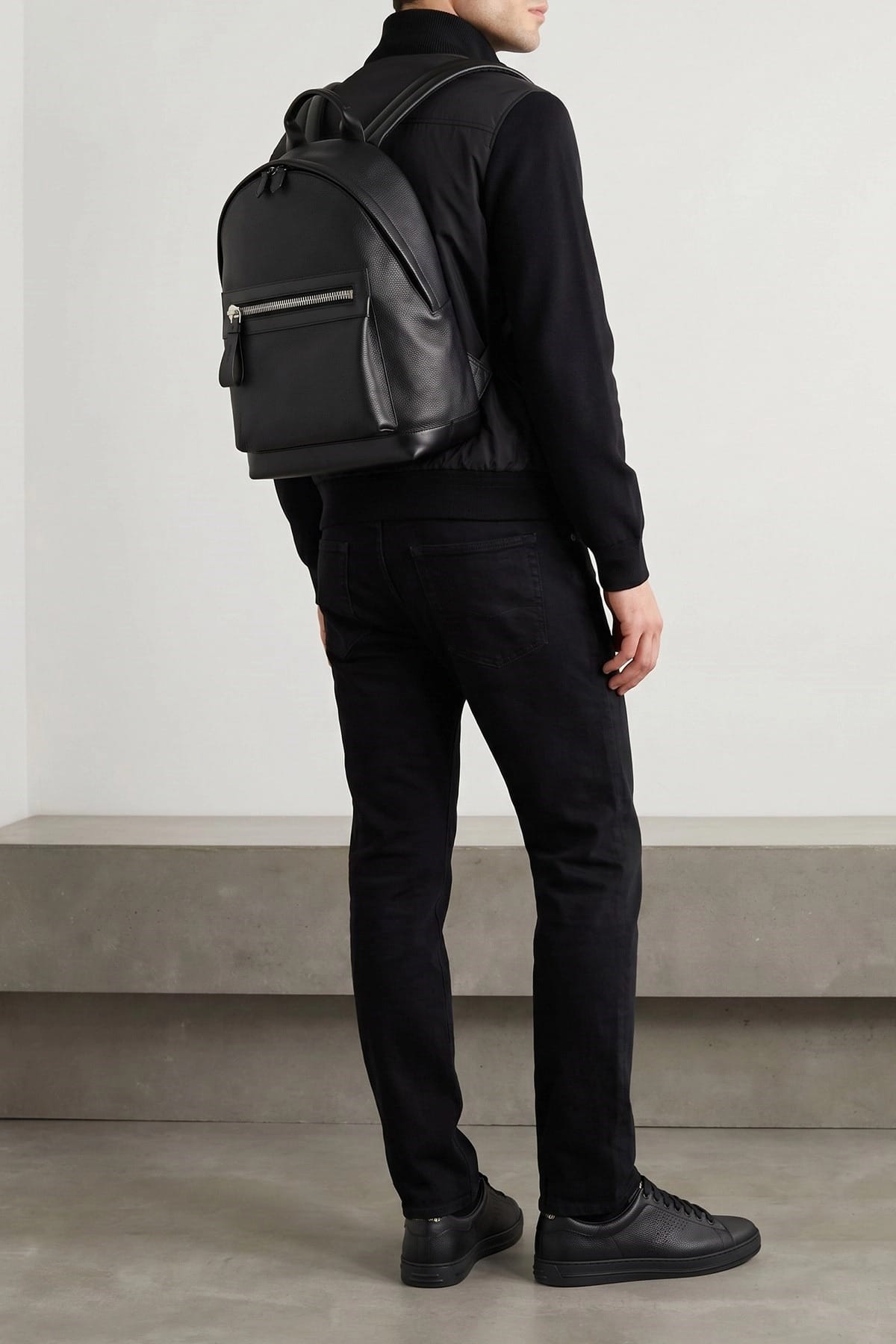 Tom Ford Blouson bomber en laine mérinos - alternate view