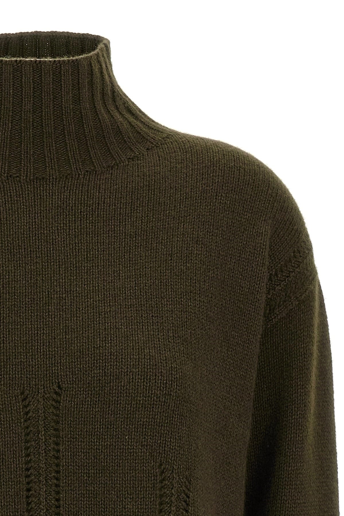 Tom Ford Tom Ford Perforated Cashmere High-Neck Sweater