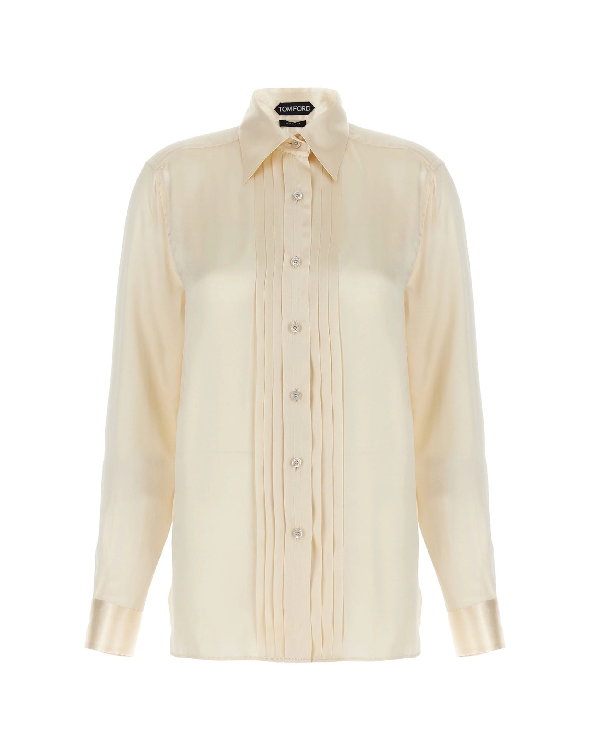 Tom Ford Tom Ford Pleated Plastron Shirt