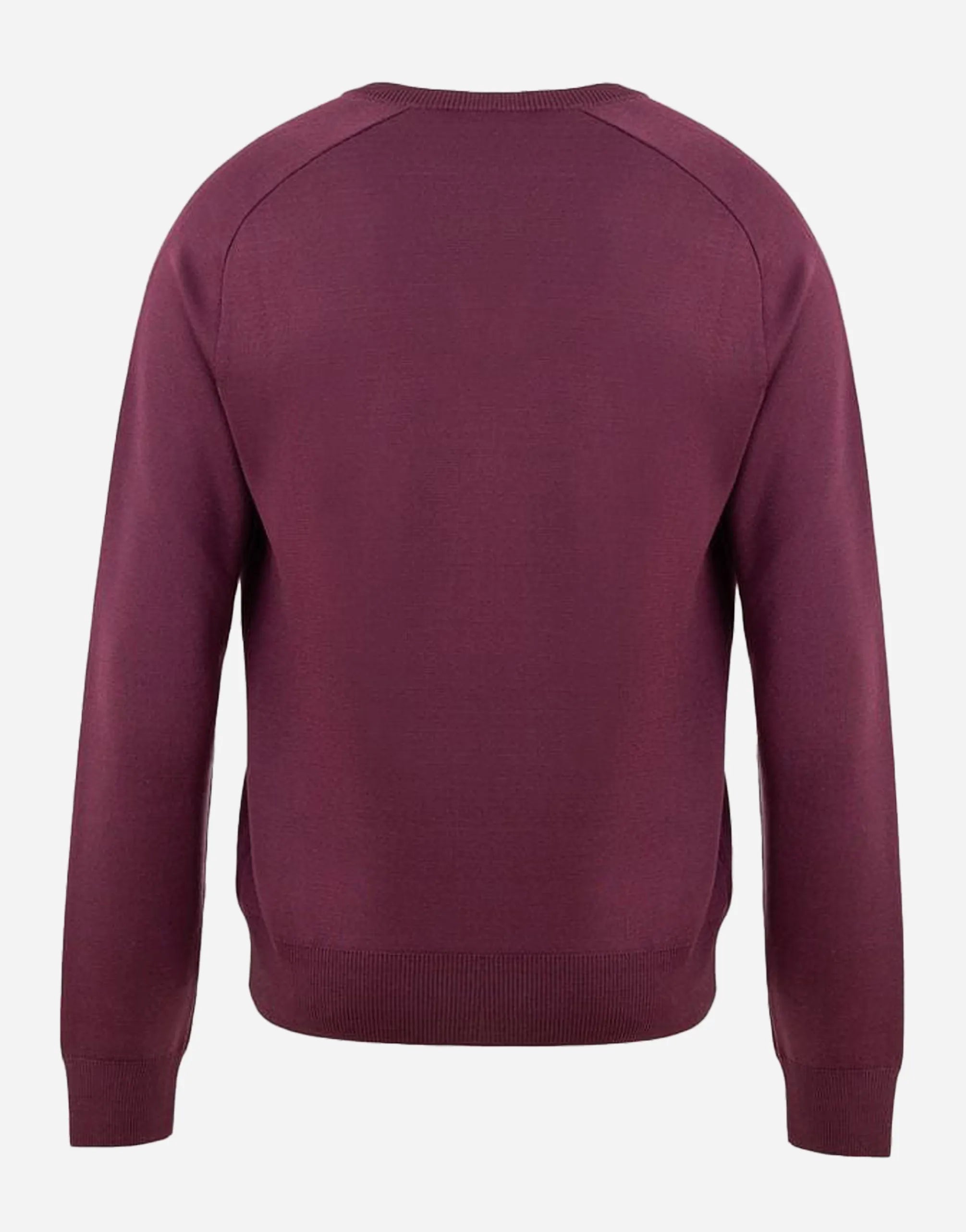 Tom Ford Tom Ford Purple Silk V-Neck Sweater